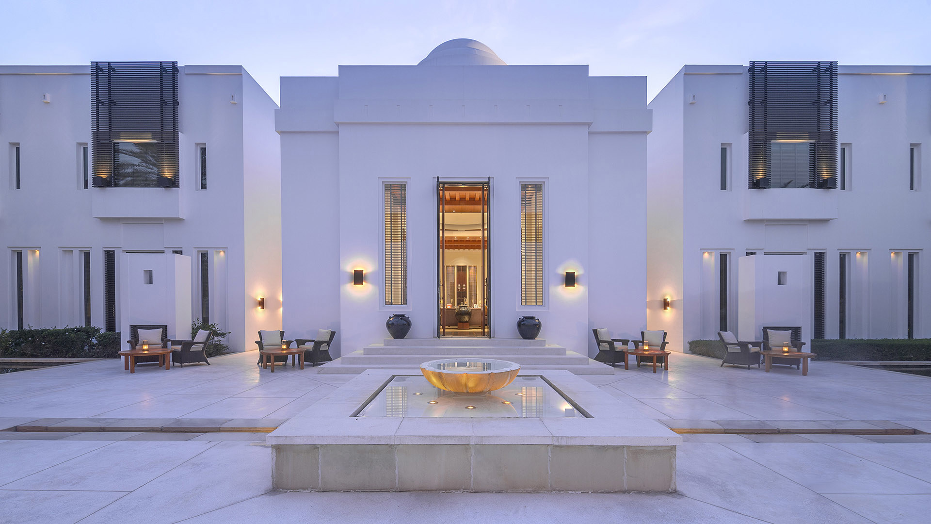 Indian ocean, Oman, The chedi, The club lounge entrance