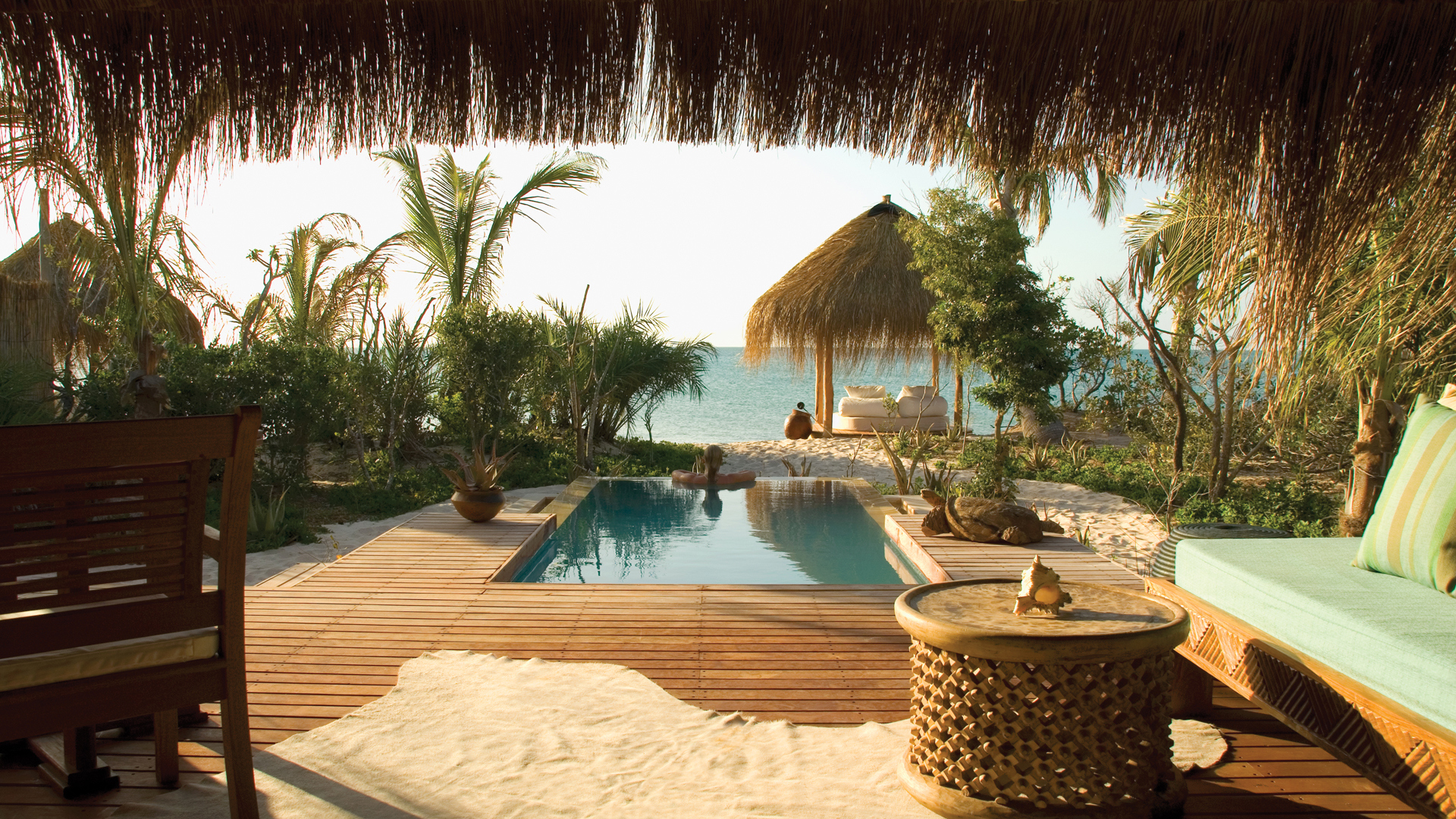 Africa, Mozambique, Azura, Villa with plunge pool