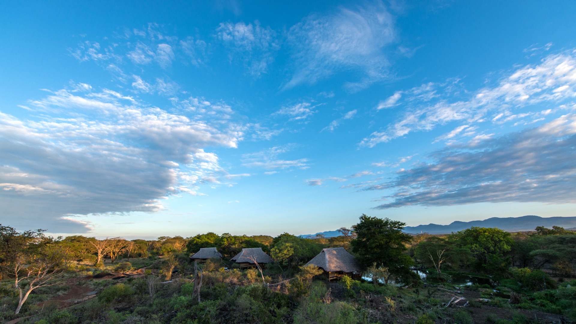  Africa, Kenya, Finch Hattons, View over the camp