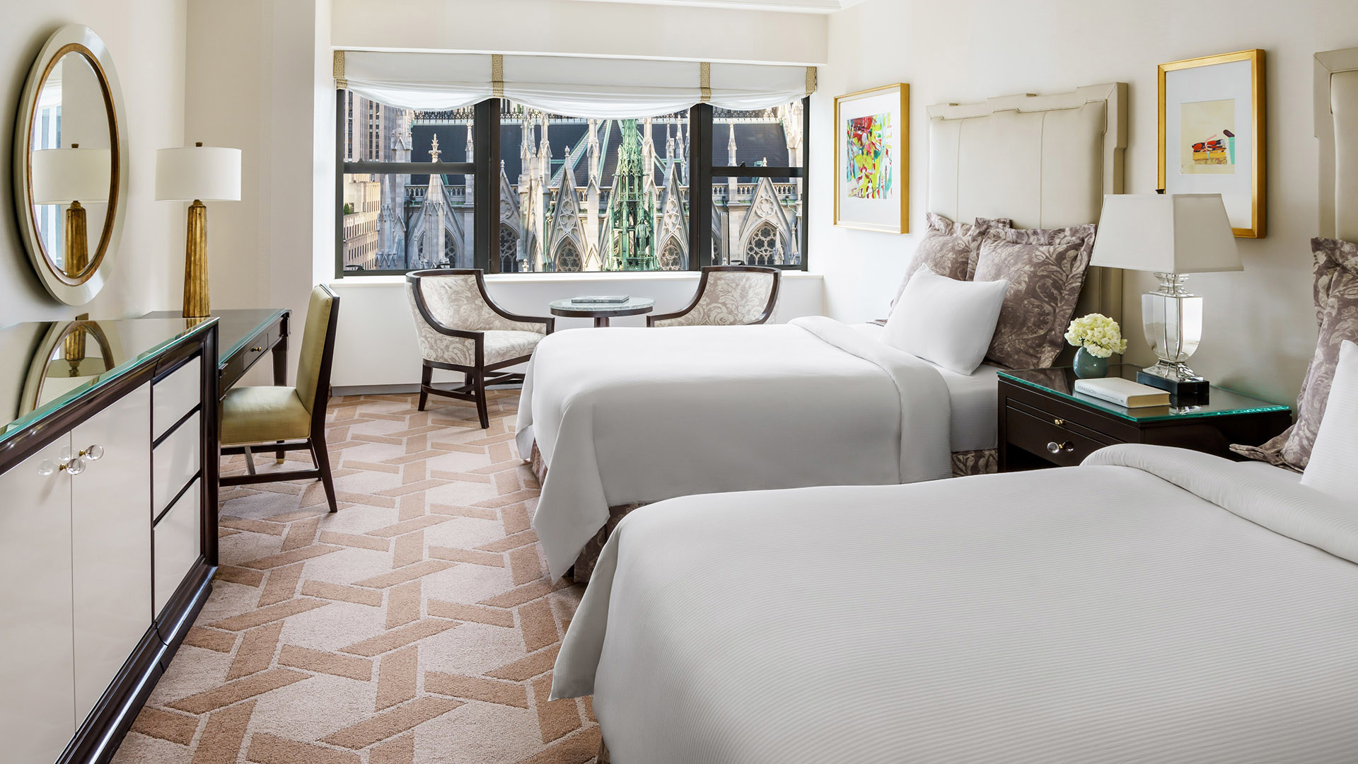  North America & Canada, New York, Lotte New York Palace, Family Suite Bedroom