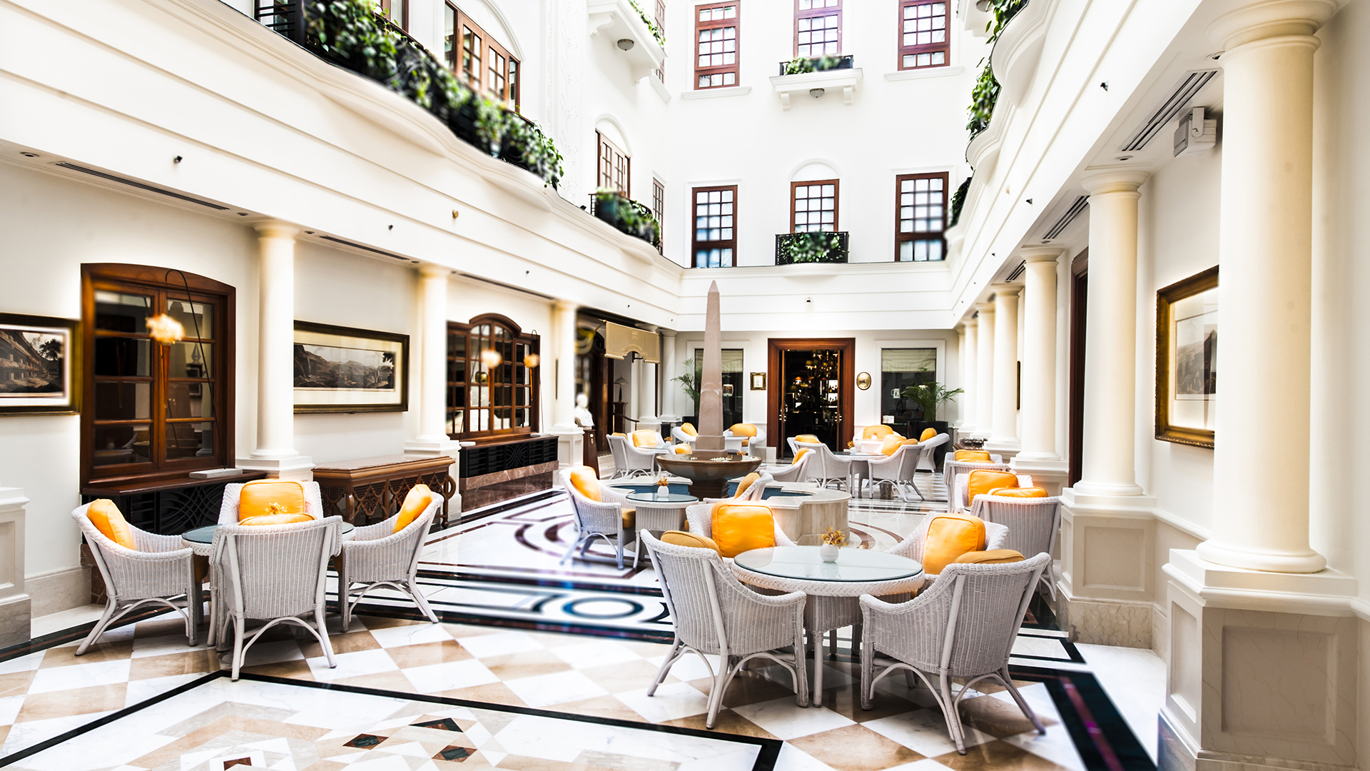 Worldwide, India, Imperial delhi, atrium tea lounge