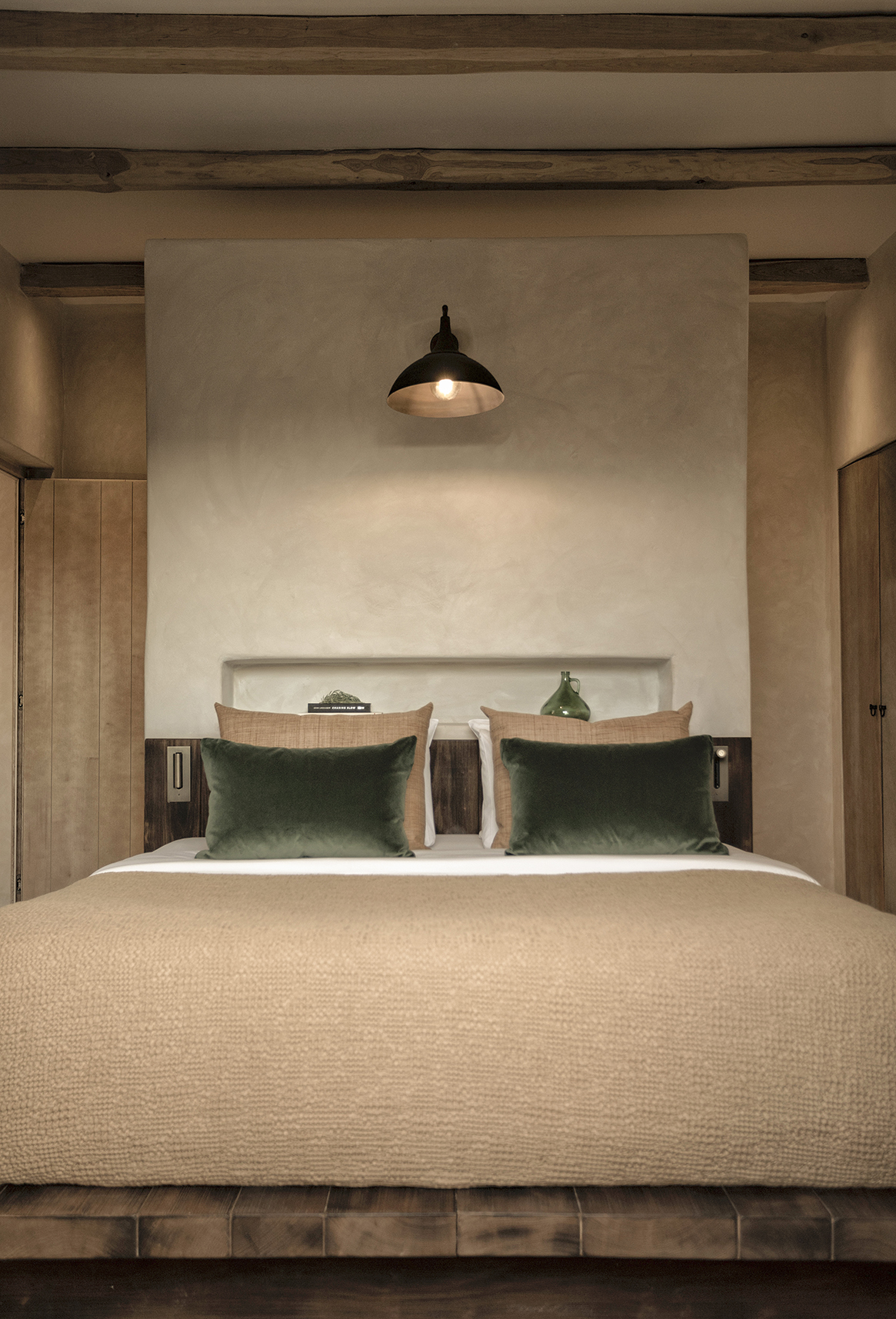 Europe, Greece, Antiparos, The Rooster, sea view suite bedroom 