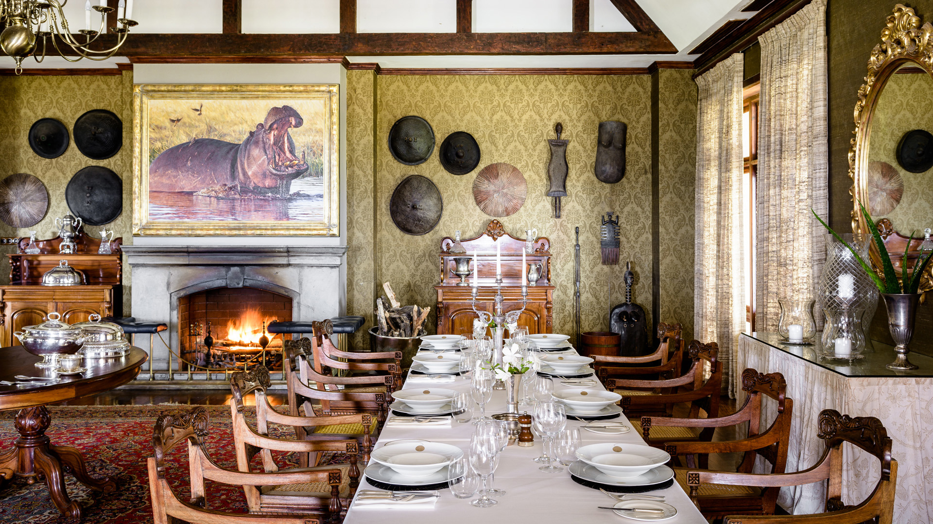  Africa, Tanzania, Singita sasakwa, Dining