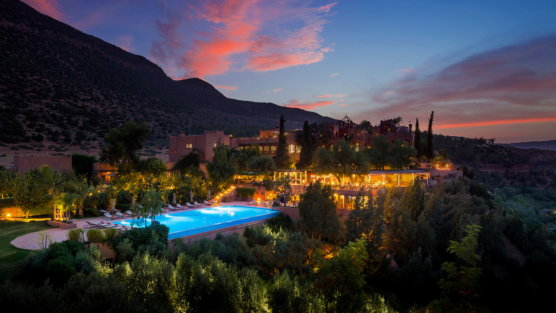 Europe & North Africa, Morocco, Kasbah Tamadot, Exterior