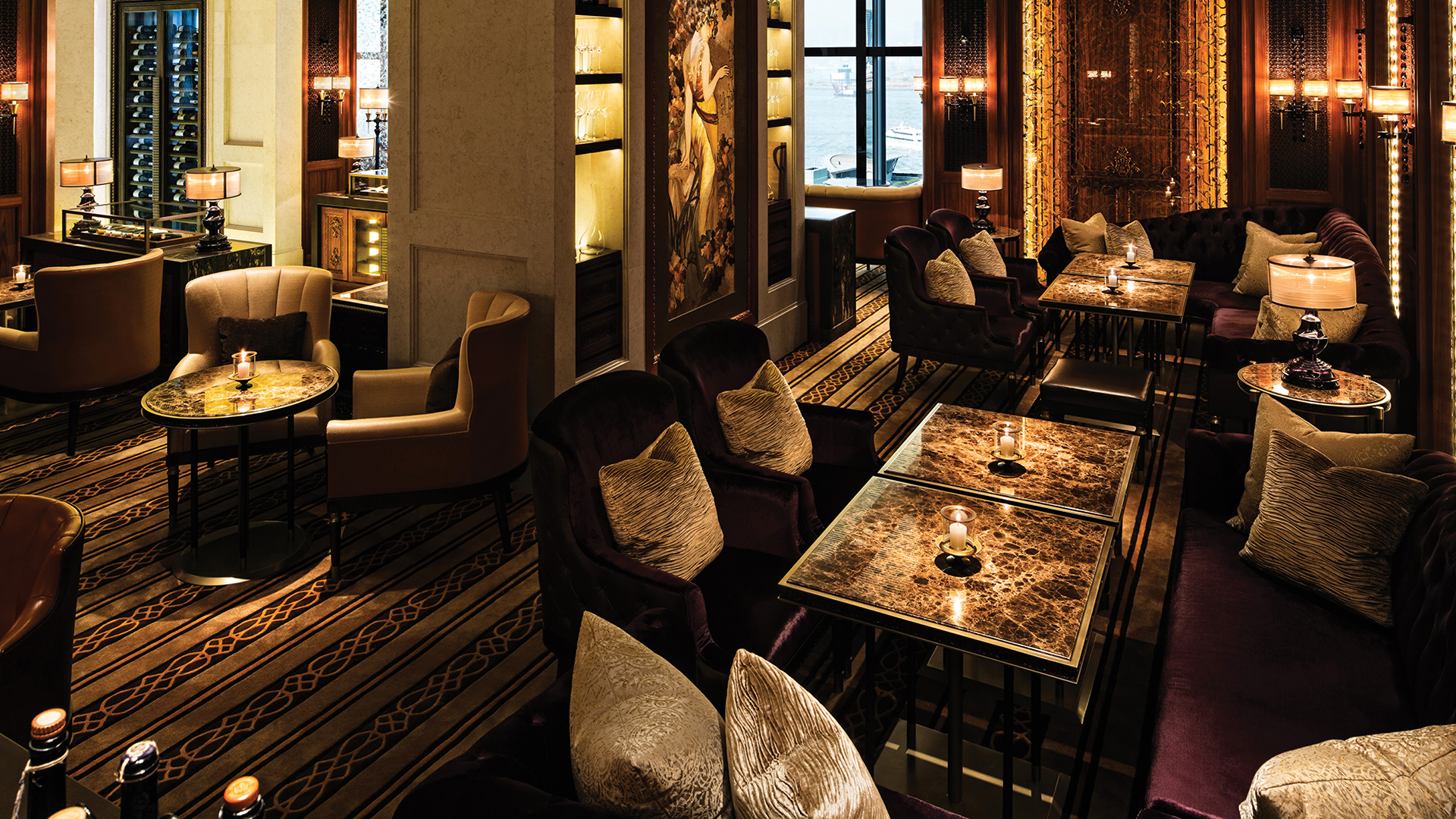 Asia, Hong Kong, Four Seasons Hotel Hong Kong, Lounge