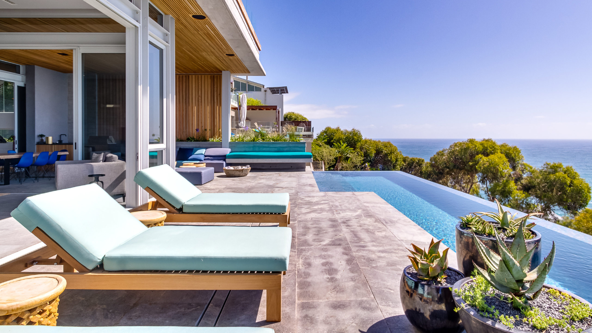  Africa, Cape Town, The Silo, Villa patio and pool