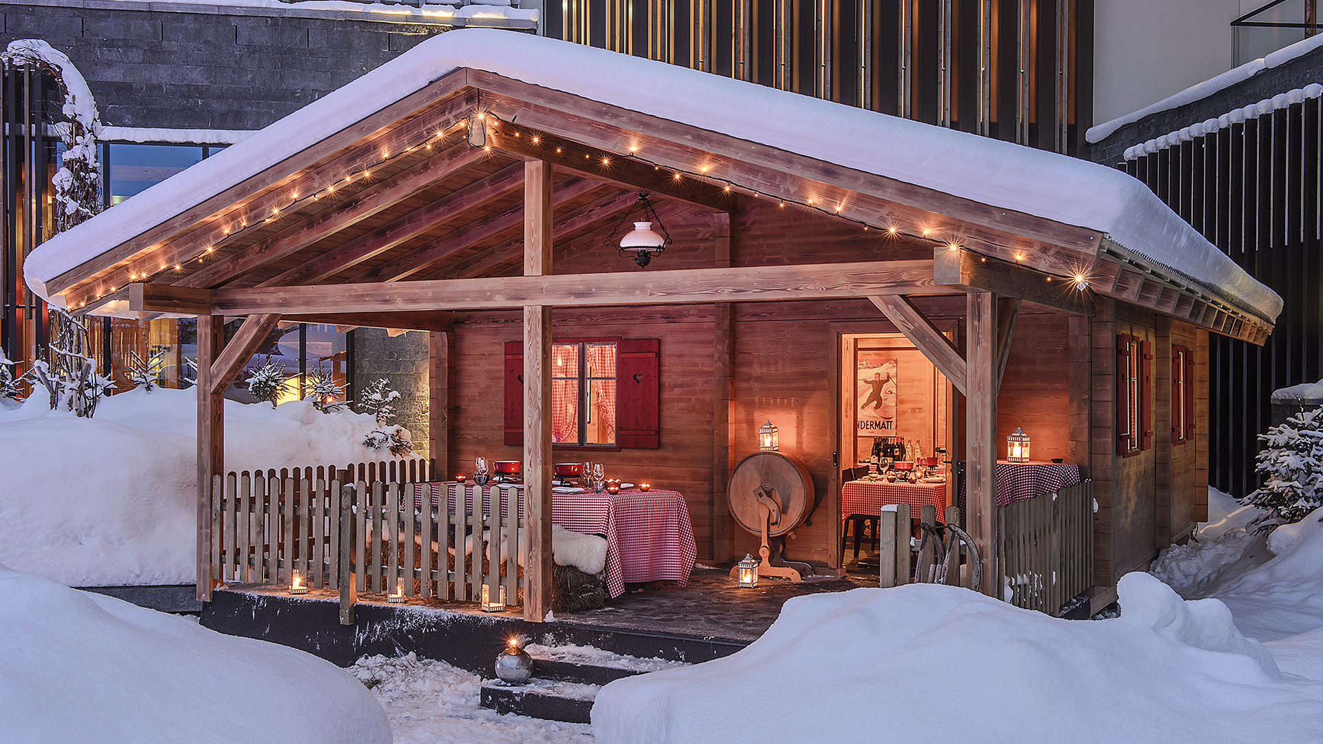 Europe Ski, Switzerland, The Chedi Andermatt, The Chalet exterior