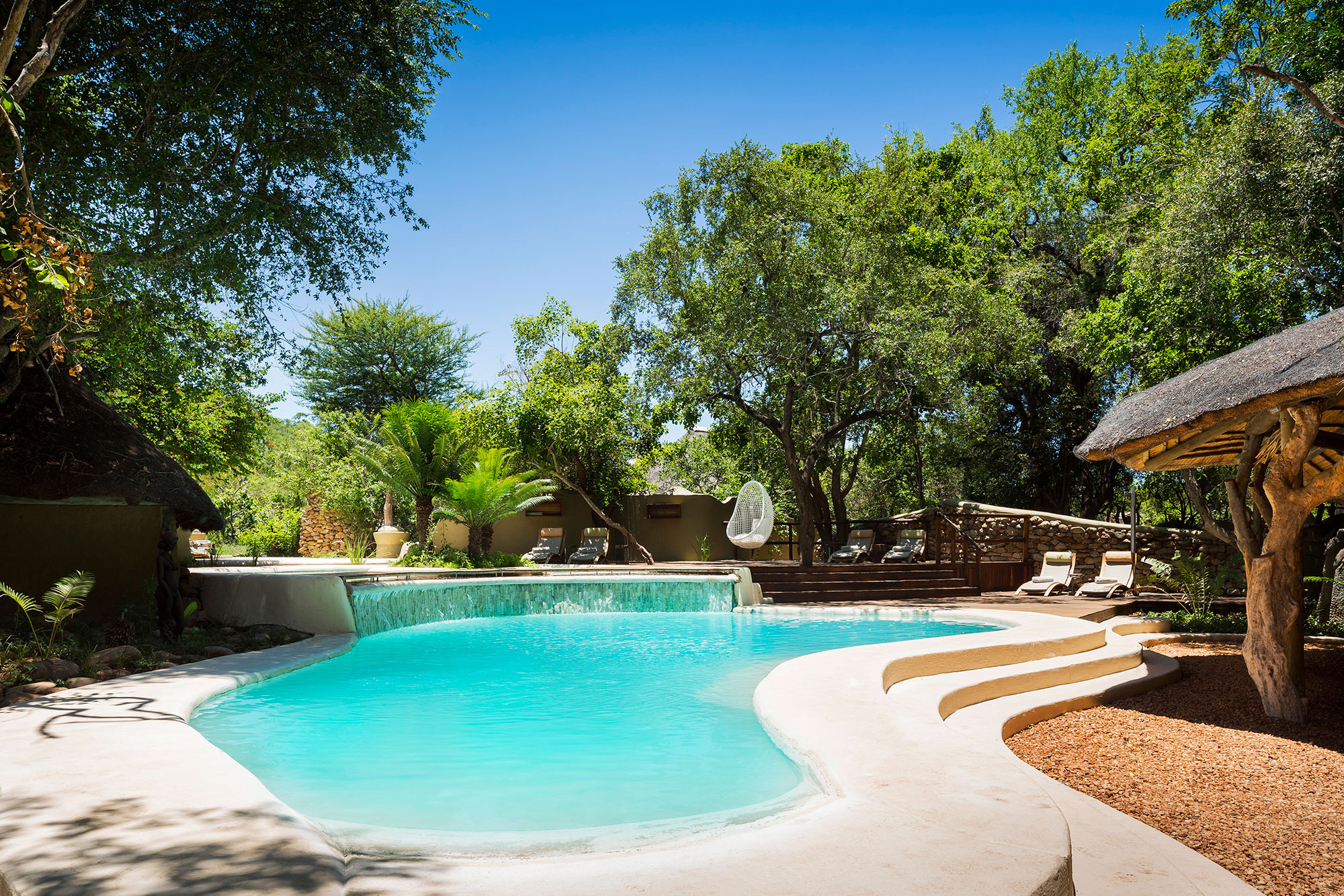 Africa, South Africa, Ulusaba Safari Lodge, Pool