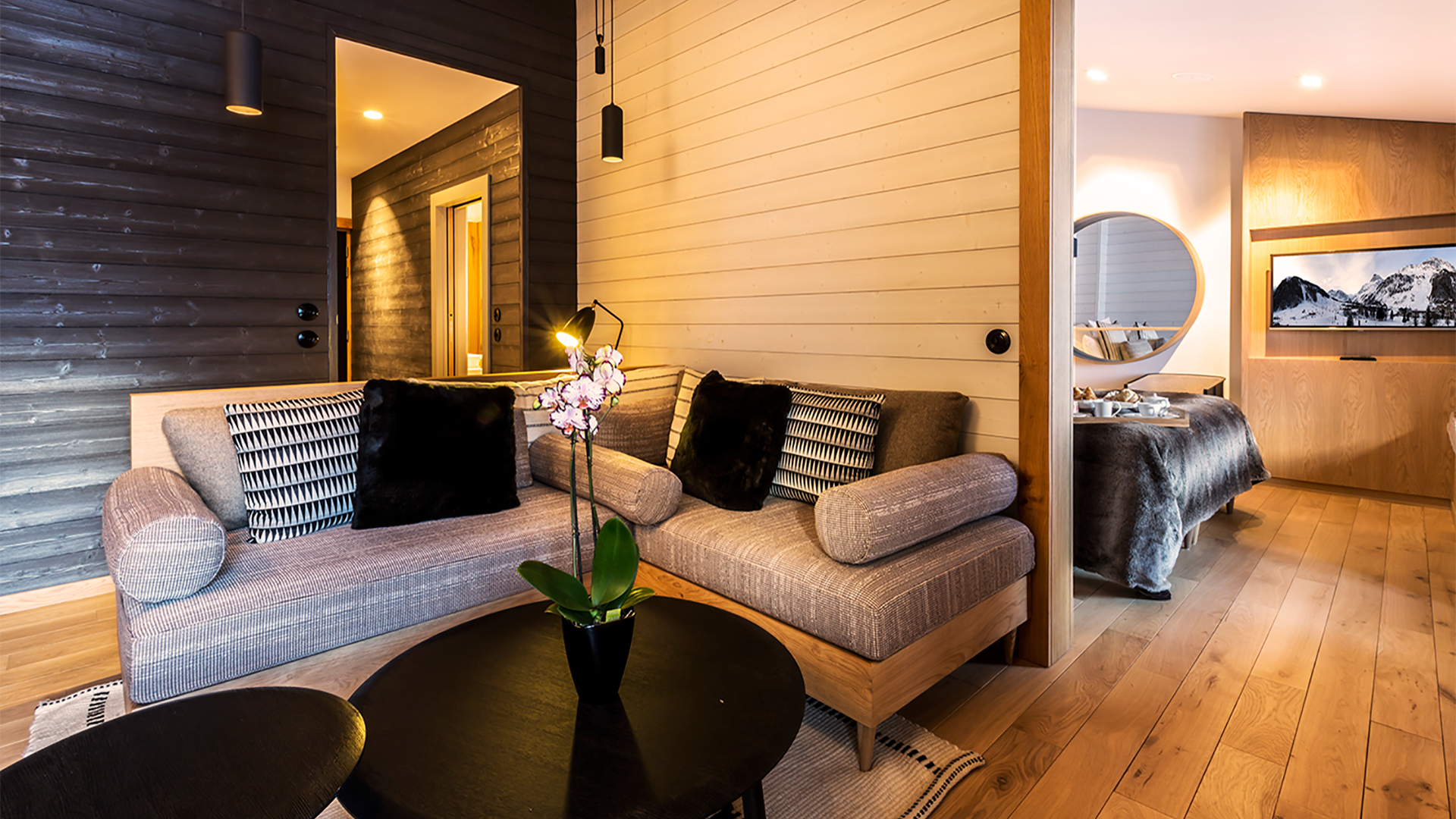 Europe Ski, France, Le Yule, Suite luxe living space