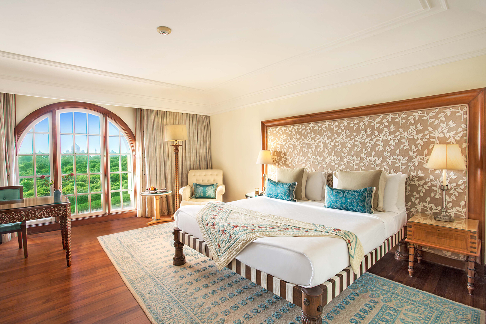 Asia, India, The Oberoi Amarvilas, Bedroom suite