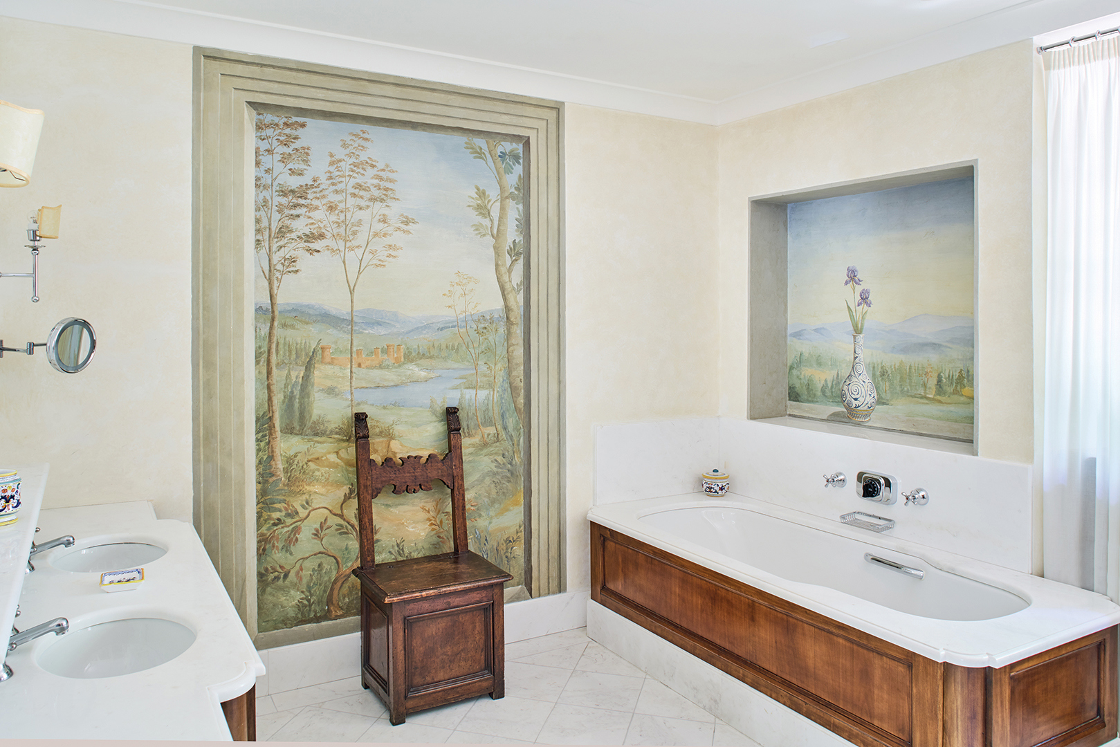 Europe, Italy, Florence, Villa San Michele, A Belmond Hotel, Florence, Bathroom