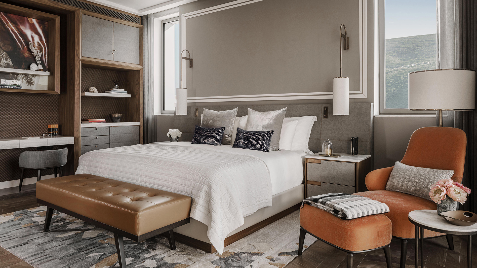 Europe, Croatia & Montenegro, One&Only Portonovi, Double Room Bed