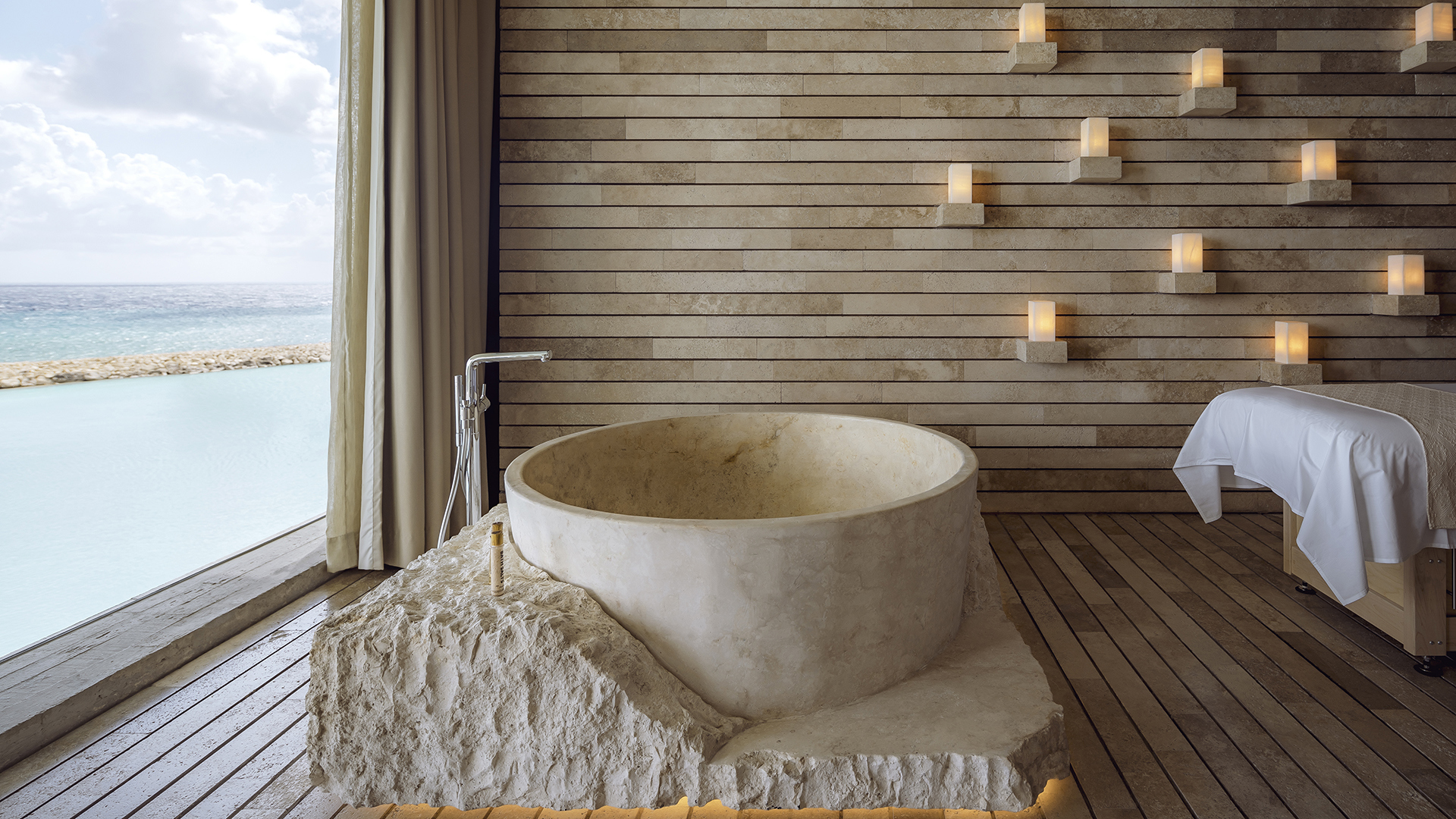 Caribbean, Mexico, Casa de la Playa, Muluk Spa Bath