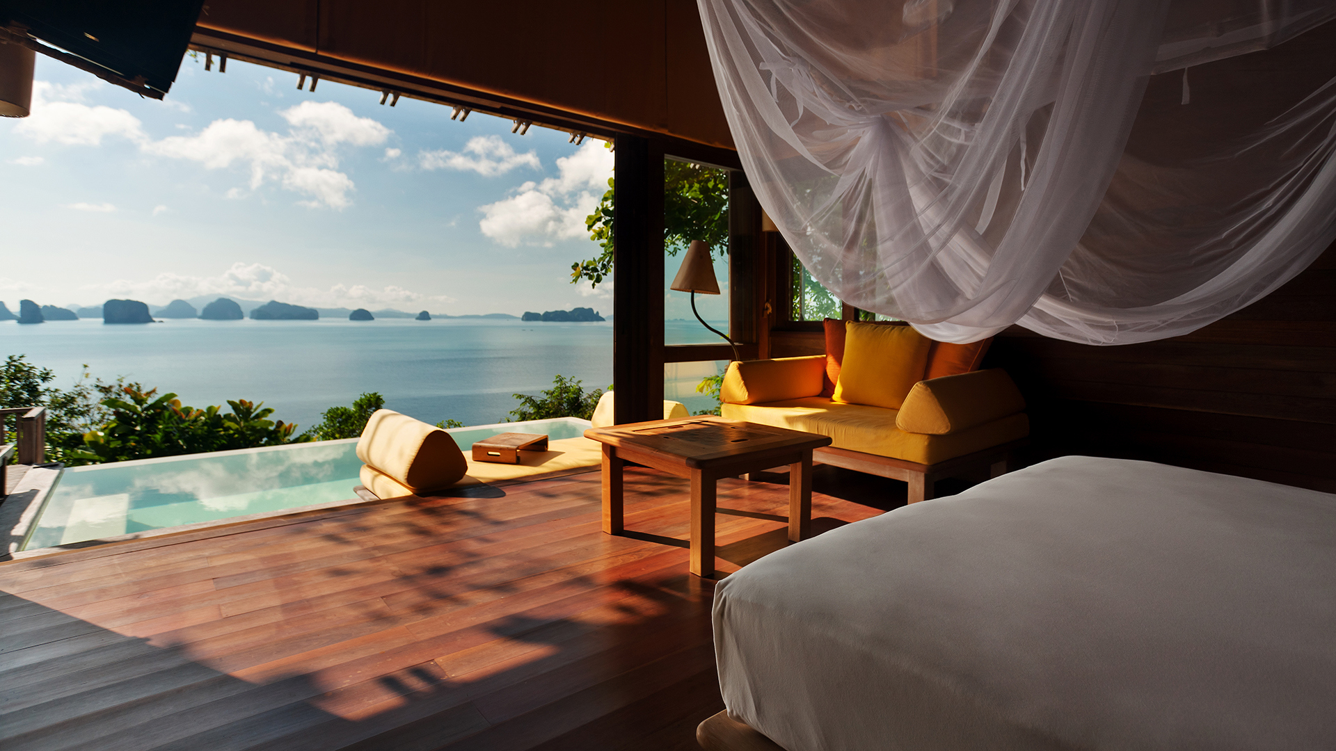  Worldwide, Thailand, Koh Yao Noi, Six Senses Yao Noi, The View Villa bedroom