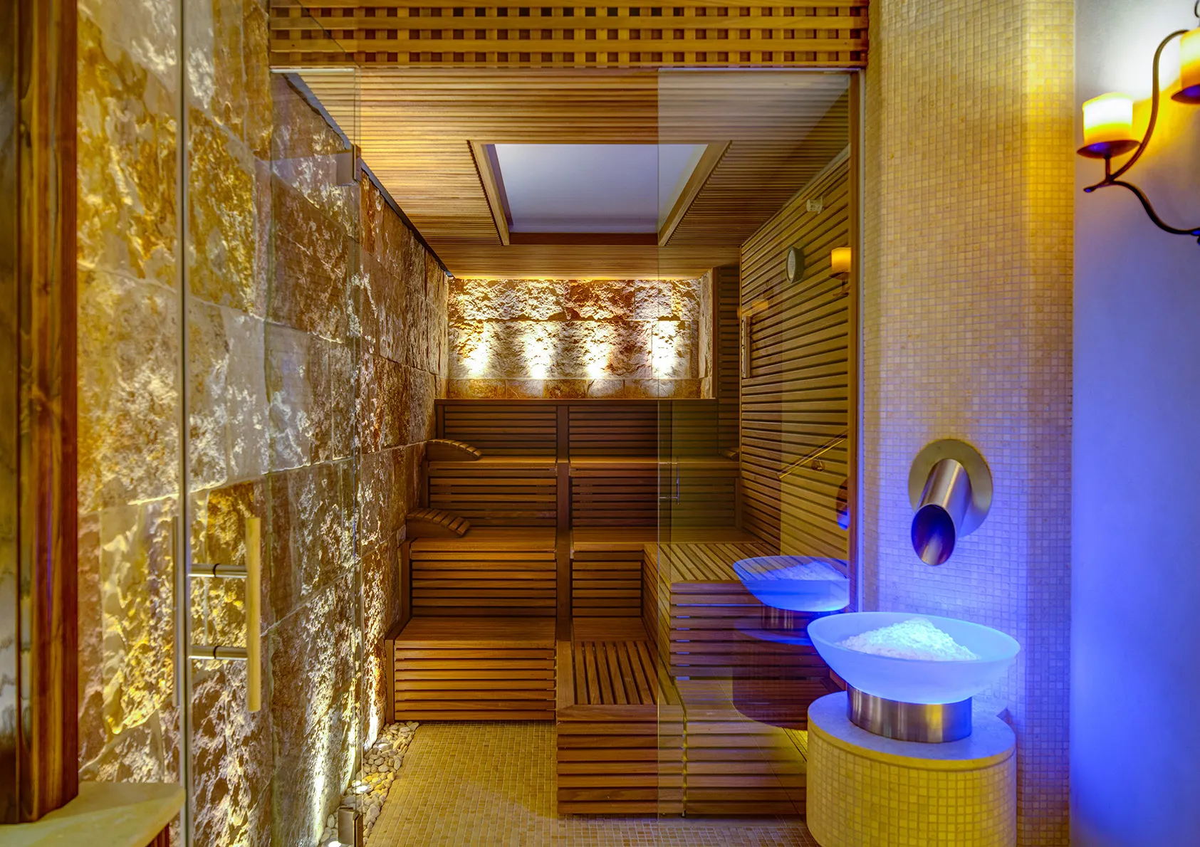Europe, Italy, Amalfi Coast, Monastero Santa Rosa, sauna
