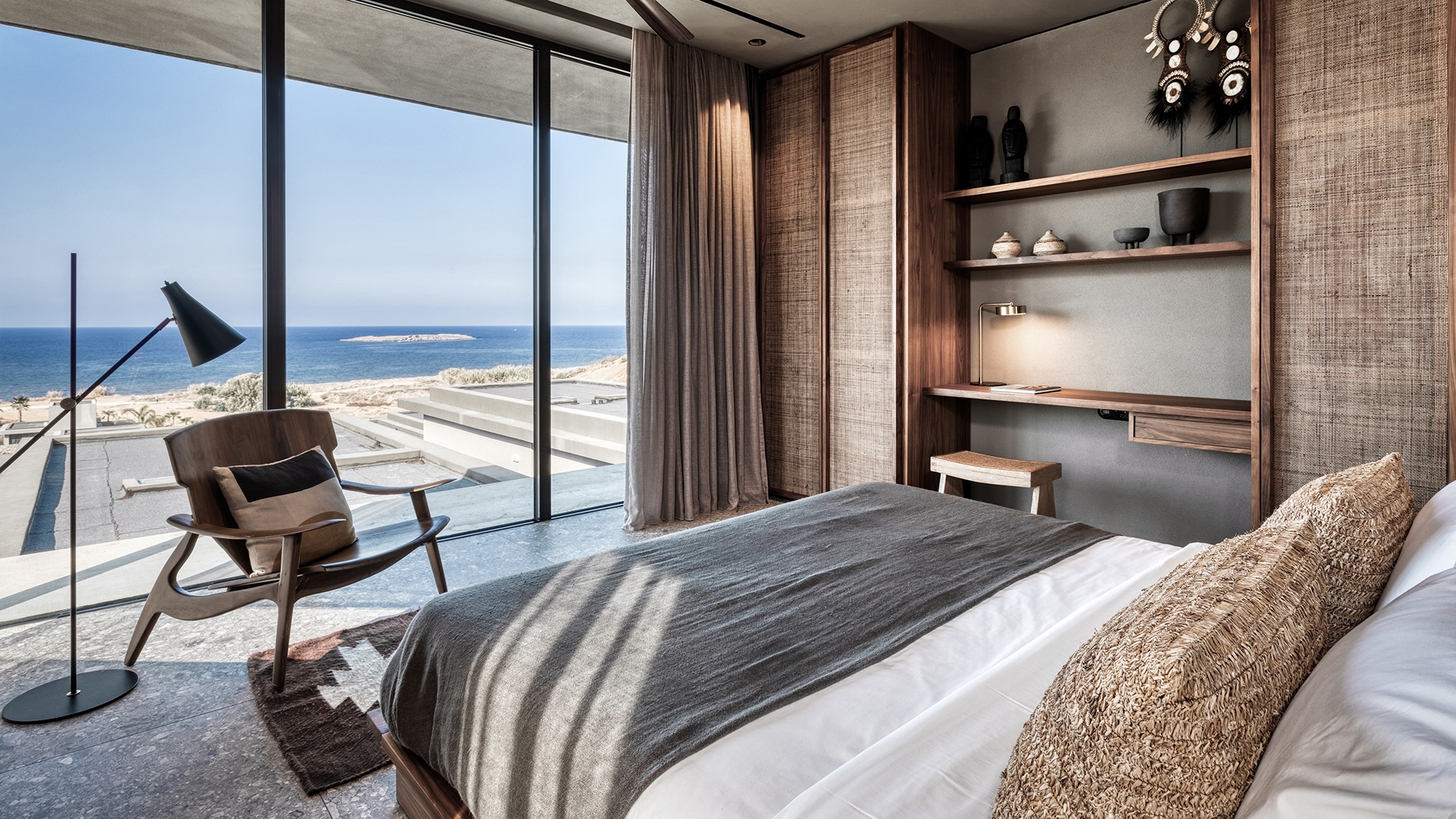  Europe, Greece, Crete, Domes Zeen A Luxury Collection Resort Chania, Family Villa Bedroom