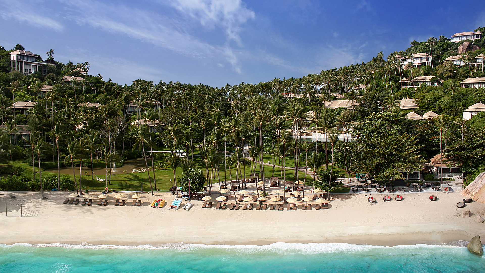  Worldwide, Far East & Australasia, Thailand, Banyan Tree Samui, Aerial View