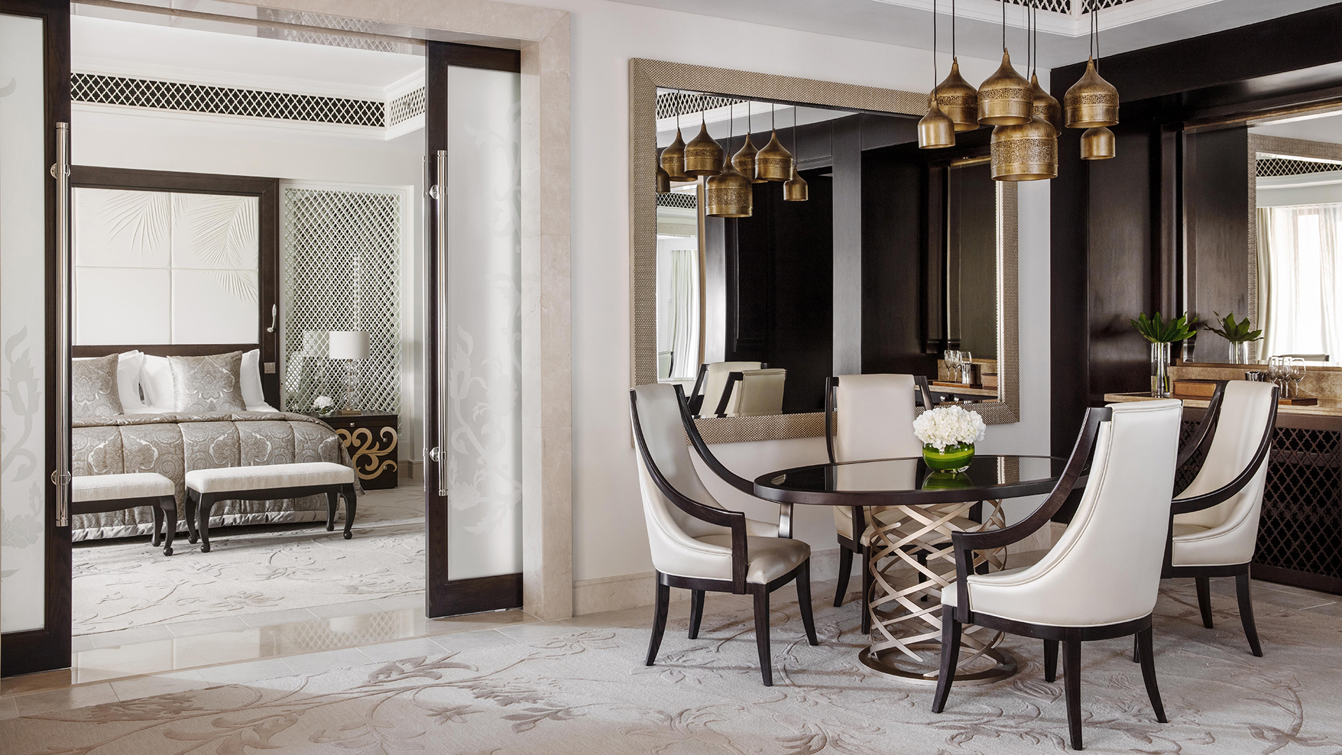 Indian Ocean & Arabia, Luxury Dubai holidays, One&Only The Palm, Executive Suite Dining
