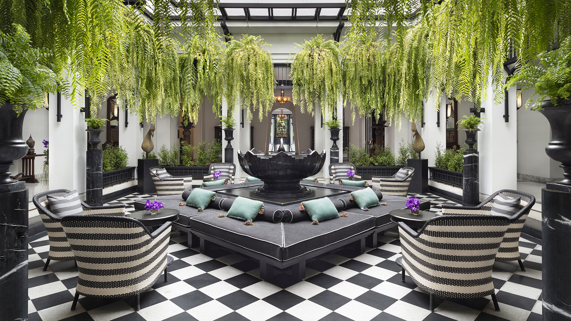 Worldwide, Thailand, The Siam, Courtyard