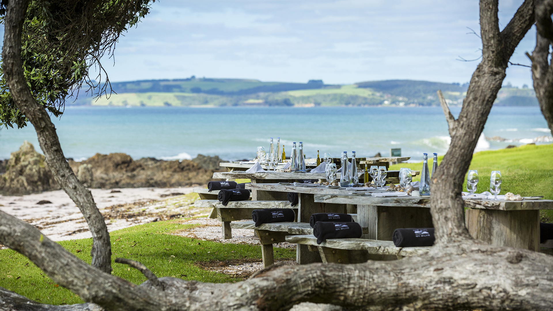 Worldwide, New Zealand, The Lodge at Kauri Cliffs, Pink Beach BBQ