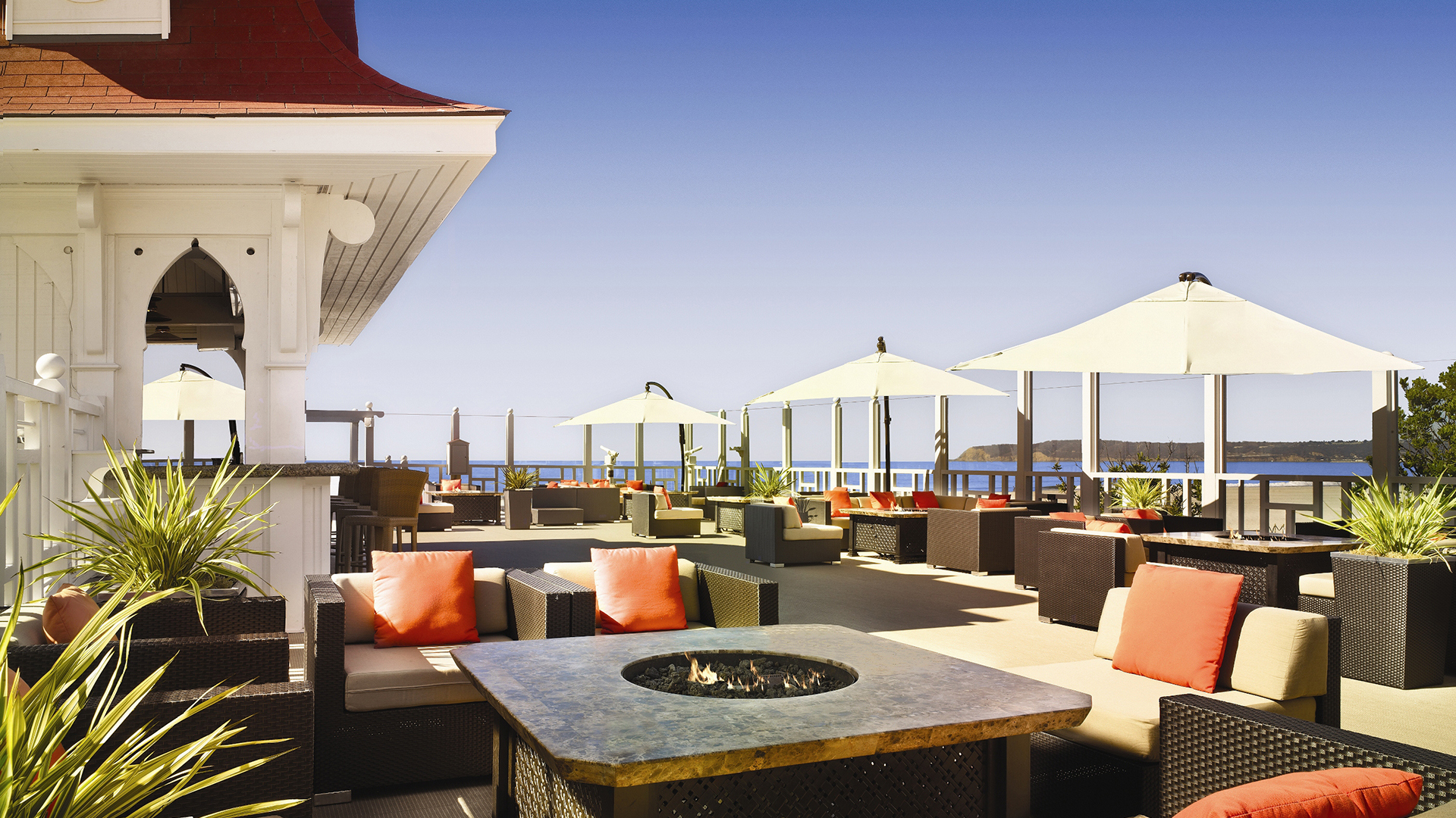 North america & canada, California, Del coronado, Sun deck fire pits