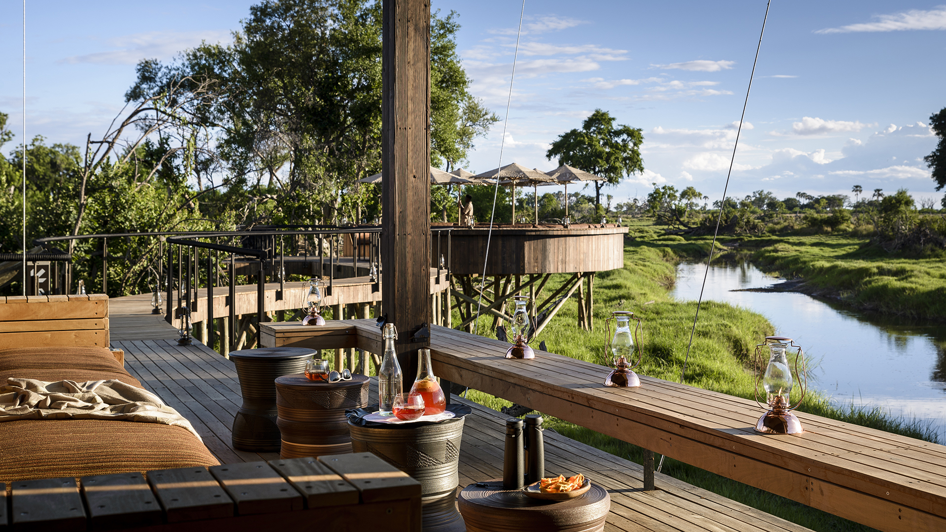 Africa, Botswana, Xigera, Pavilion