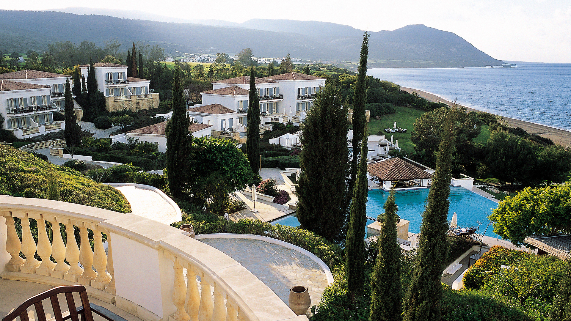 Europe, Cyprus, Anassa, Resort view