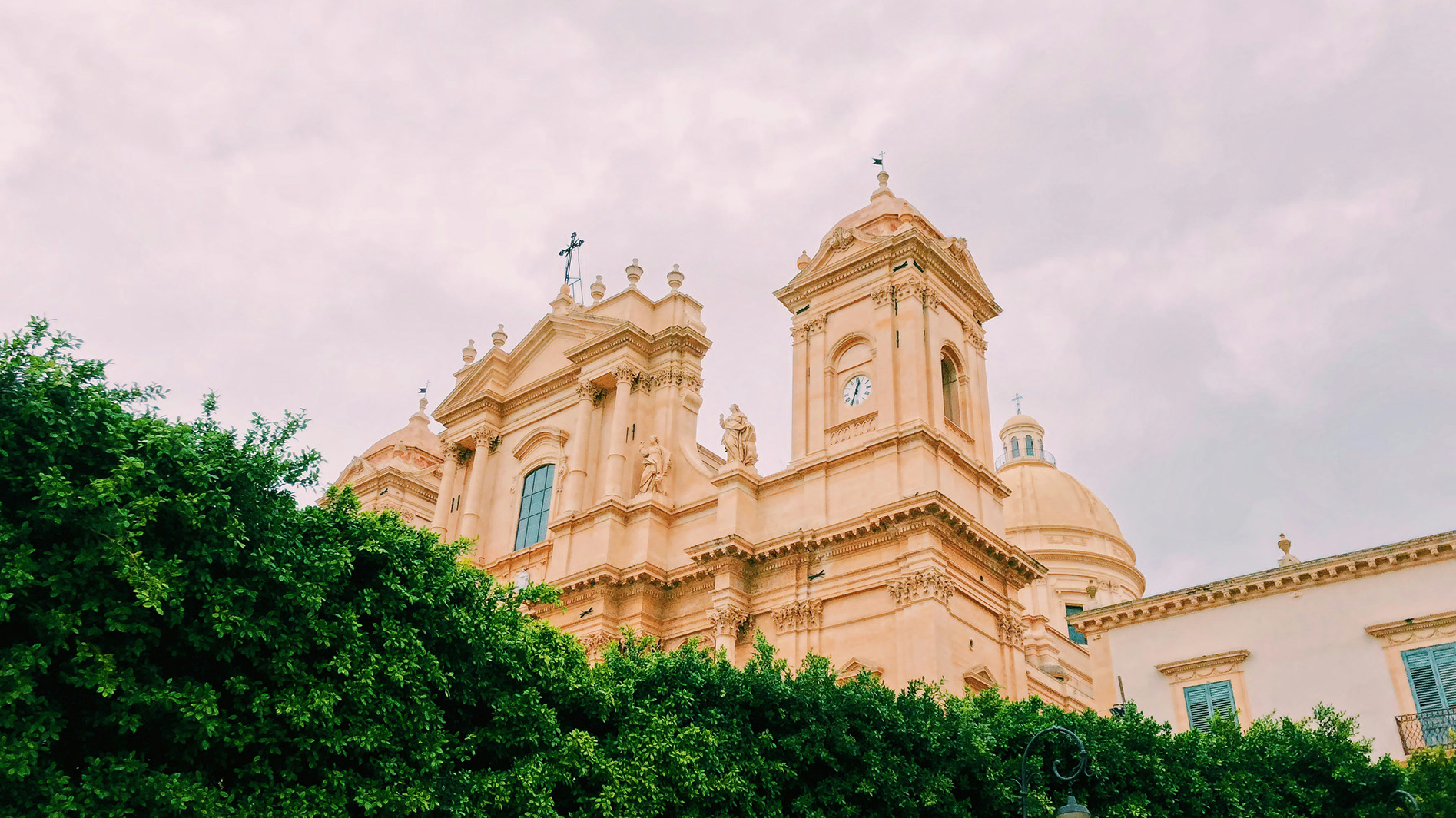 Europe, Italy, Sicily, Noto Baroque Architecture