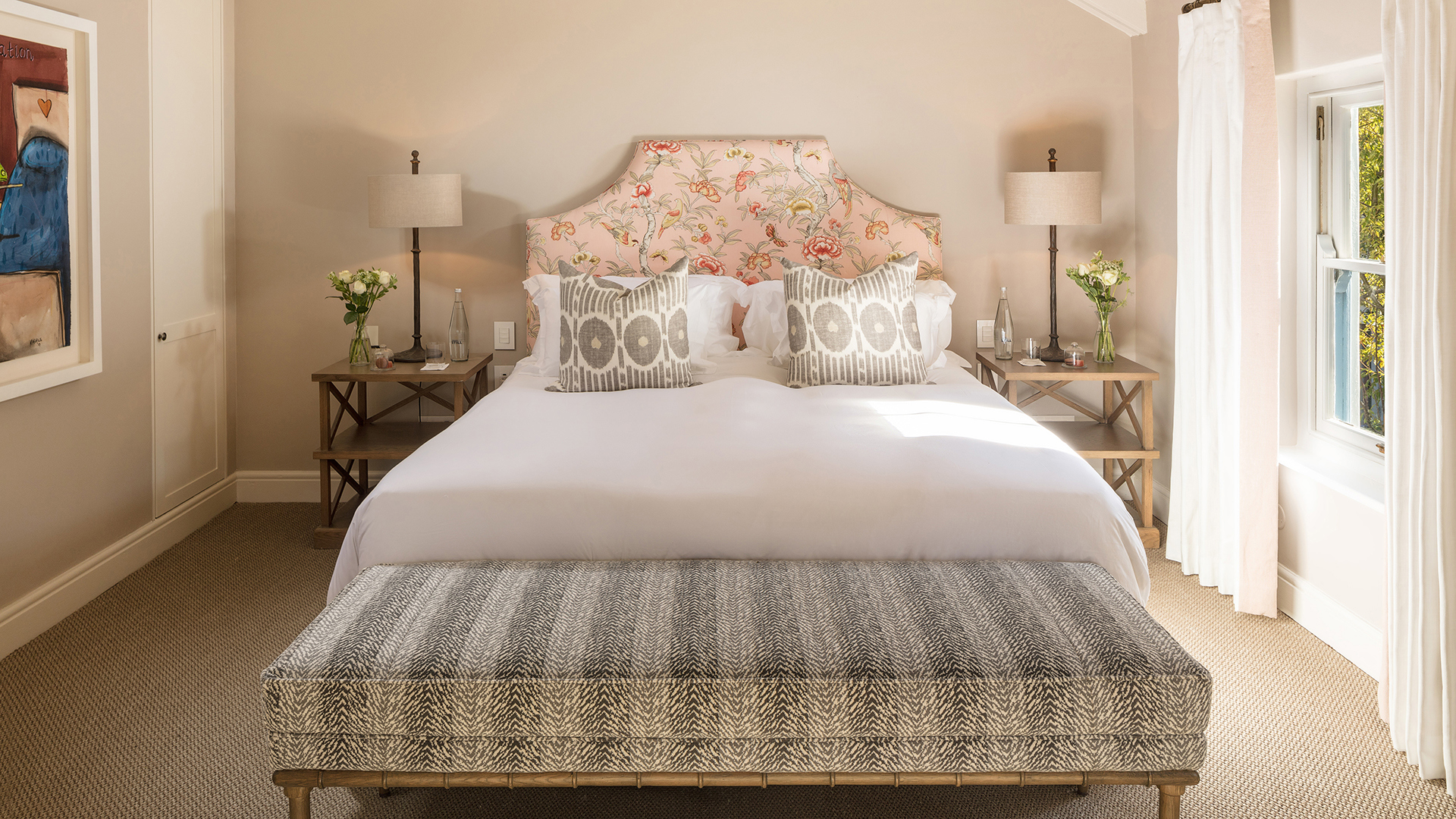  South Africa, Franschhoek, Le Quartier Francais, Auberge Room Bed