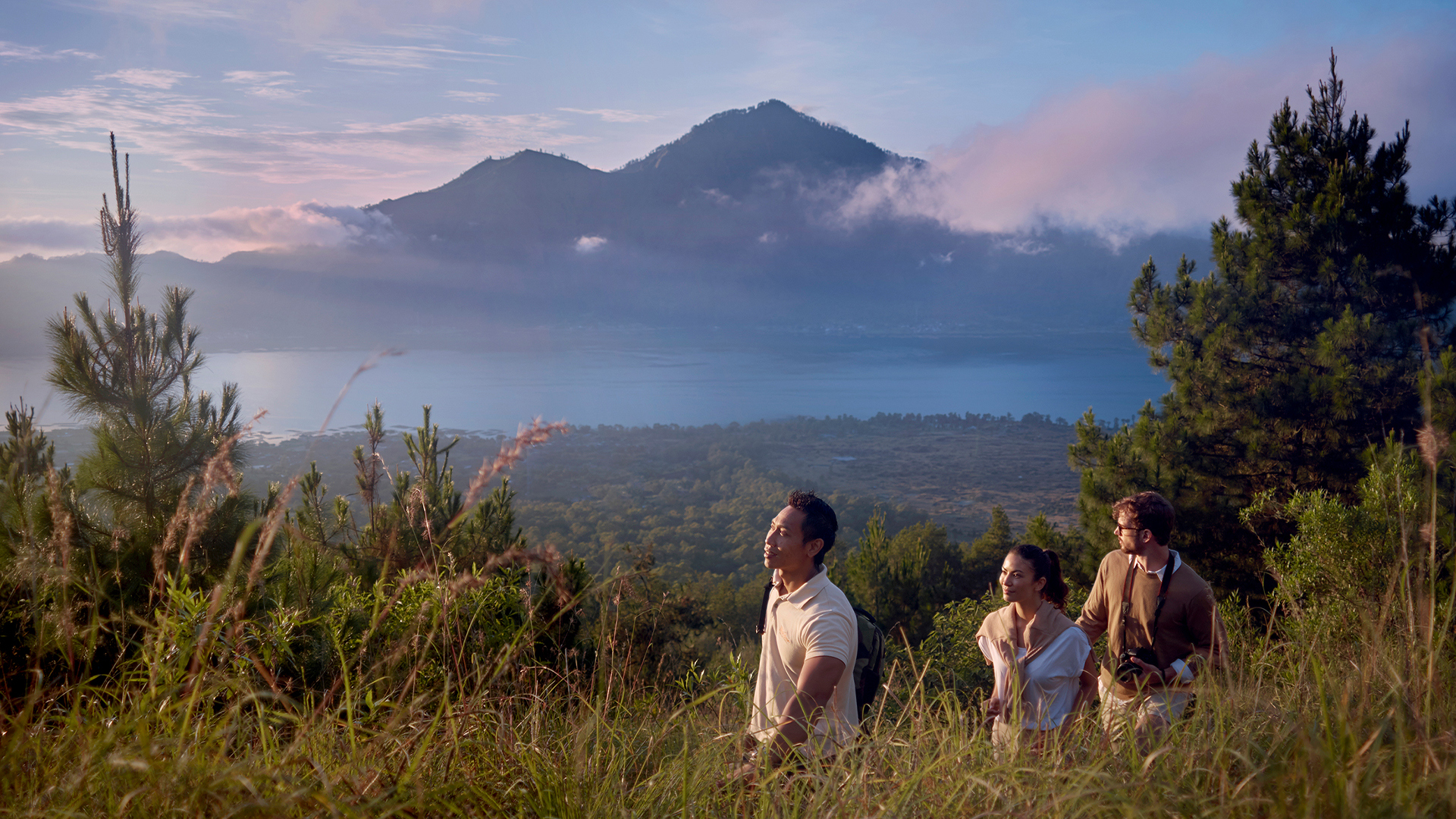 Asia, Indonesia, Blissful Bali, Mt Batur sunrise hike