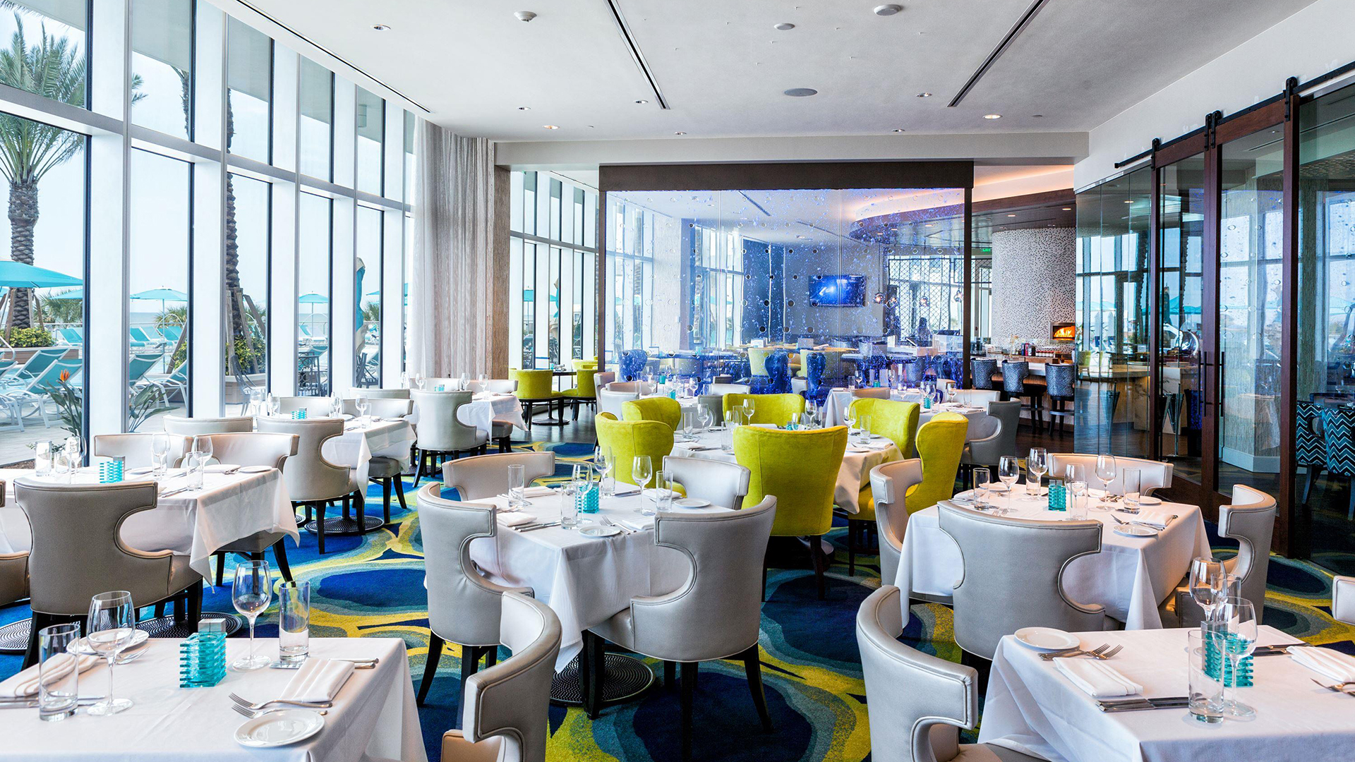 USA, Florida, Opal Sands Resort, Sea-Guini Seating