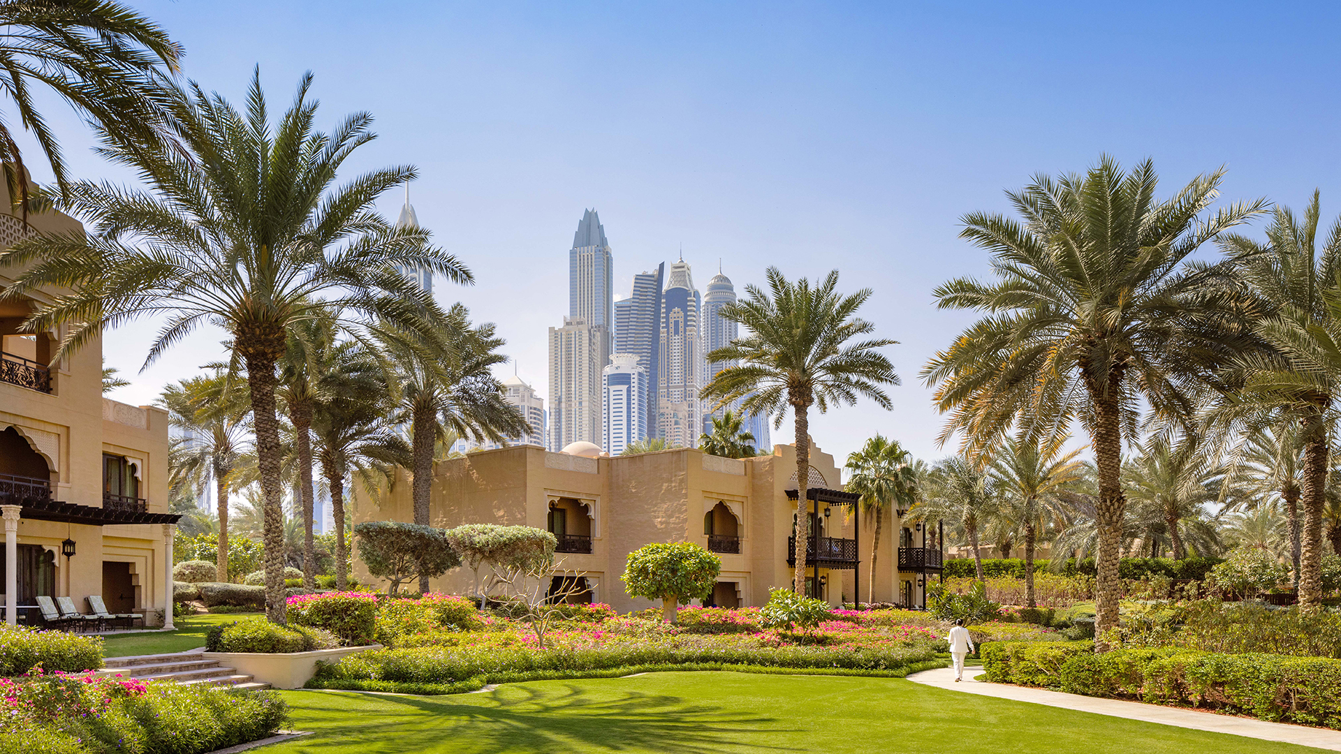 Indian Ocean, Arab Emirates, Luxury Dubai holidays, One & Only Royal Mirage, Residence & Spa, Gardens