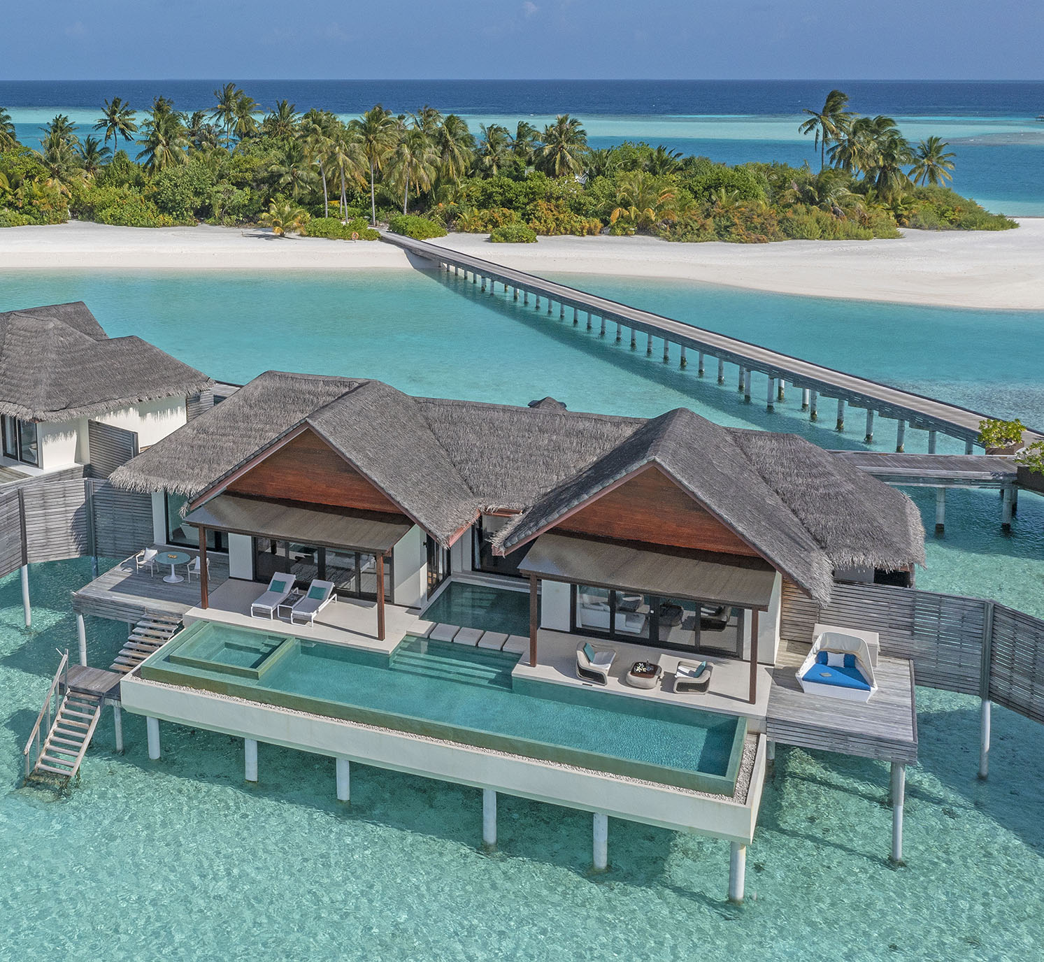 Indian Ocean, Maldives, Niyama Private Islands, one bedroom ocean pool pavilion 