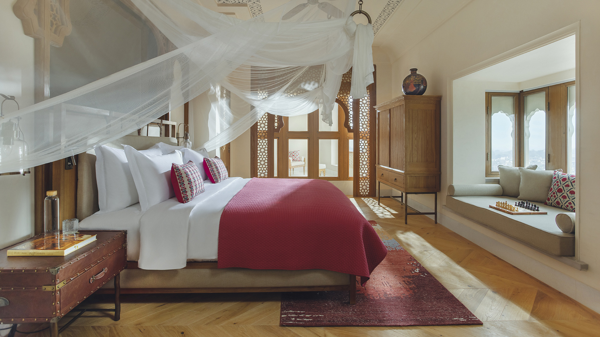 Worldwide, India, Six Senses Fort Barwara, Burj Suite Bedroom