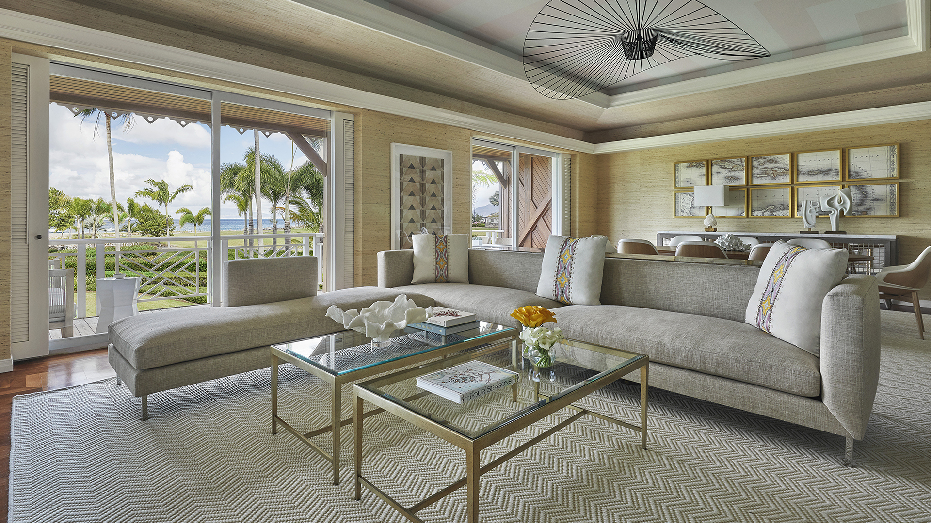 Luxury Caribbean Holidays, Nevis, Four Seasons Resort Nevis, Lounge