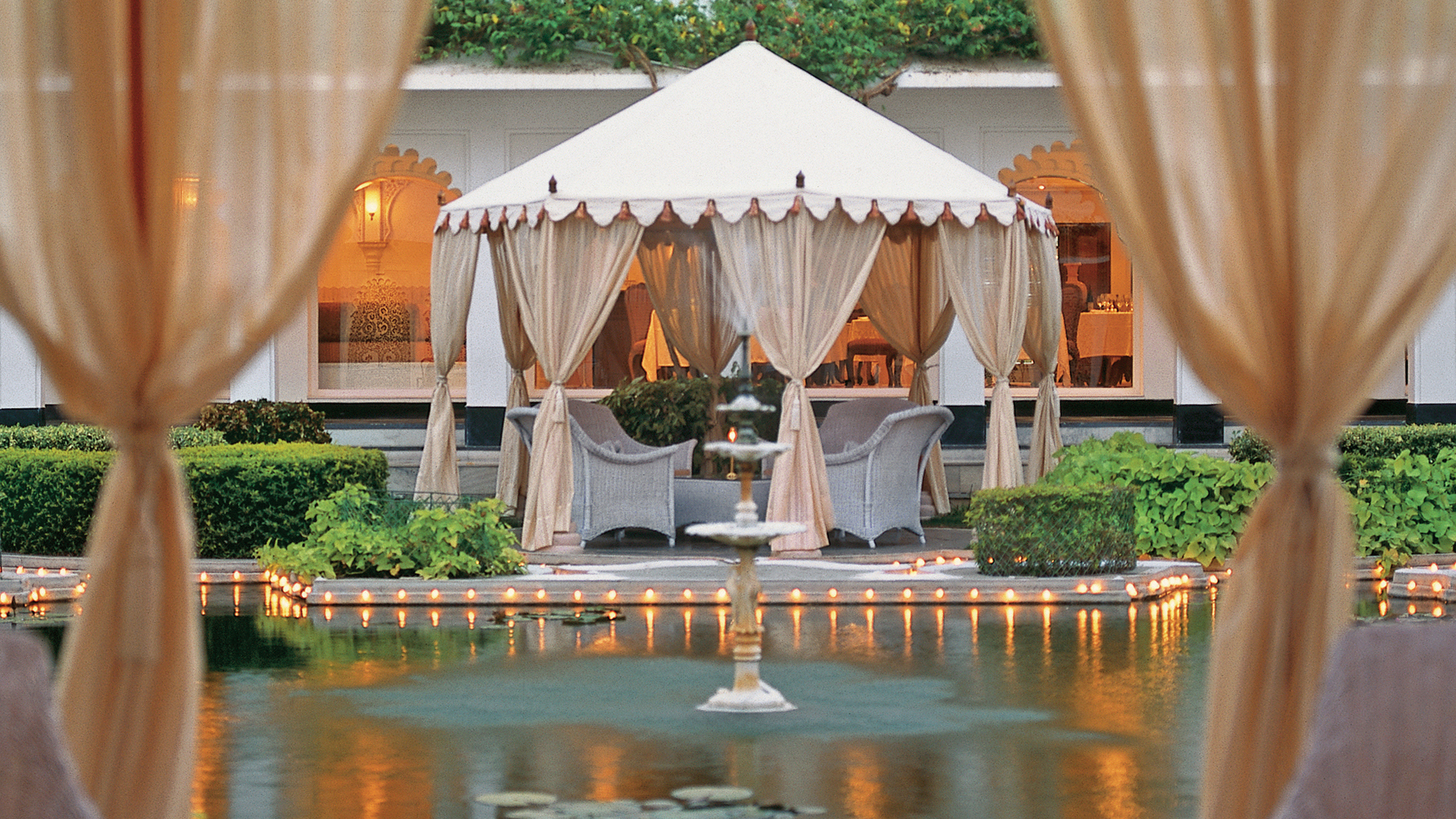 Worldwide, India, Taj lake palace, Private dining