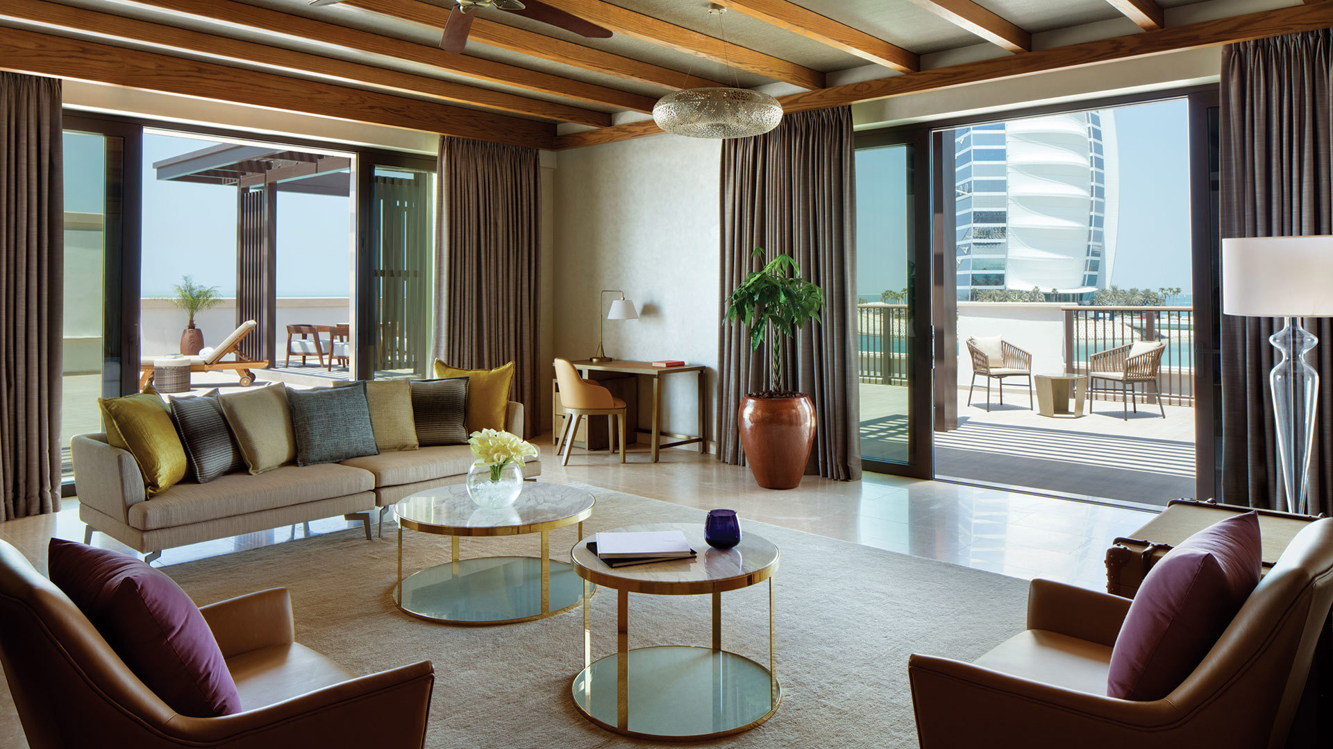 Indian Ocean, Arab Emirates, Dubai, Jumeirah Al Naseem, Ocean Suite