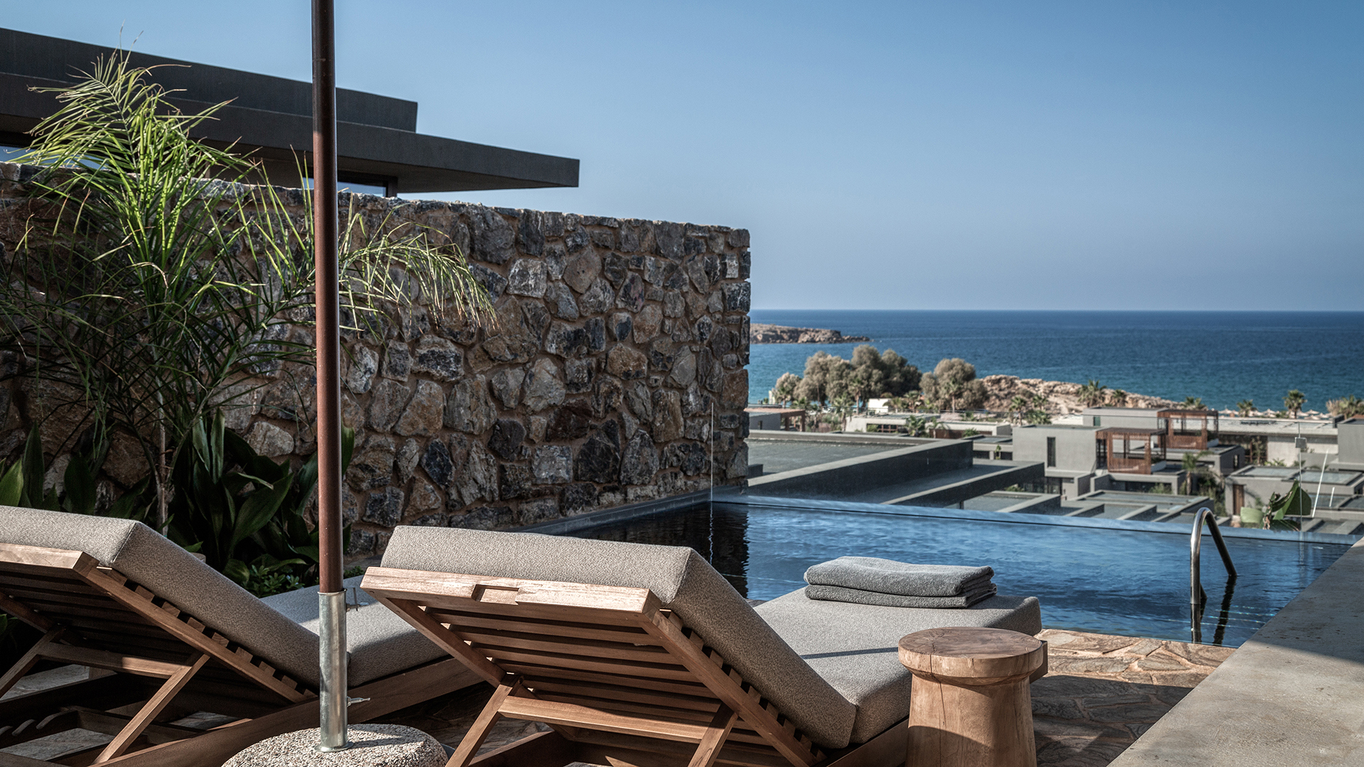  Europe, Greece, Crete, Domes Zeen A Luxury Collection Resort Chania, Family Villa View