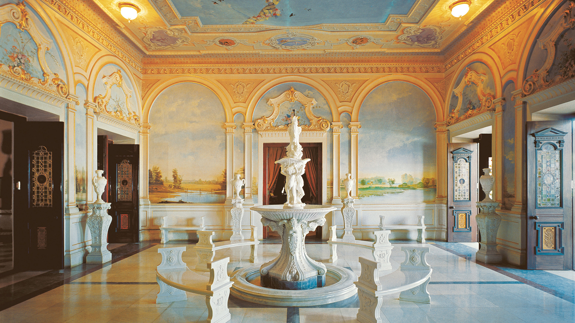Worldwide, India, Taj falaknuma palace, Lobby