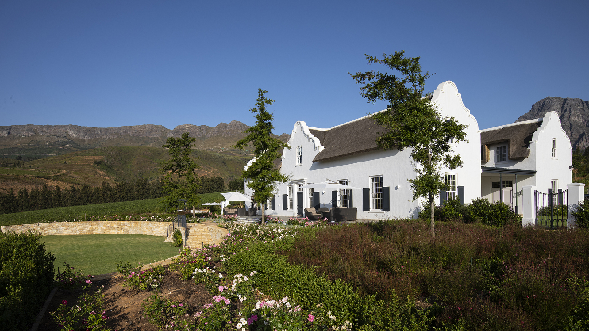  Africa, South Africa, Paarl, Brookdale Estate, Manor Exterior