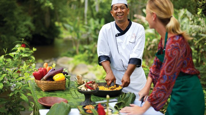 Worldwide, Indonesia, Four Seasons Resort Bali at Sayan, Food cooking
