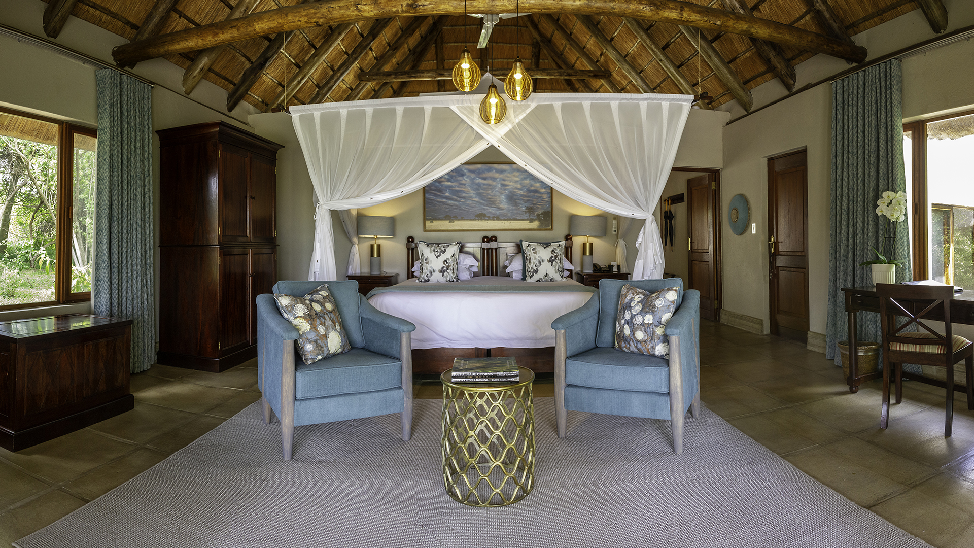 Africa, South africa, Savanna private game reserve, Savanna Suite Bedroom