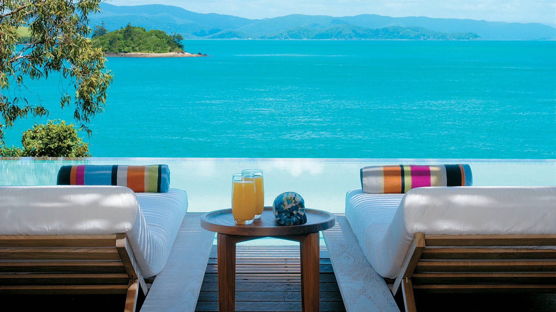  Worldwide, Australia, qualia, Great Barrier Reef, Sun chairs & landscape