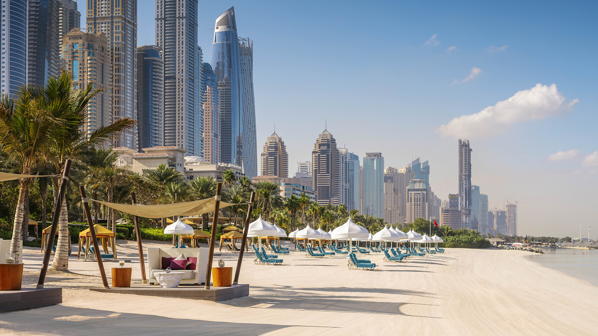 Indian Ocean & Arabia, Luxury Dubai holidays, One&Only Royal Mirage - Residence & Spa, Beach Cabana