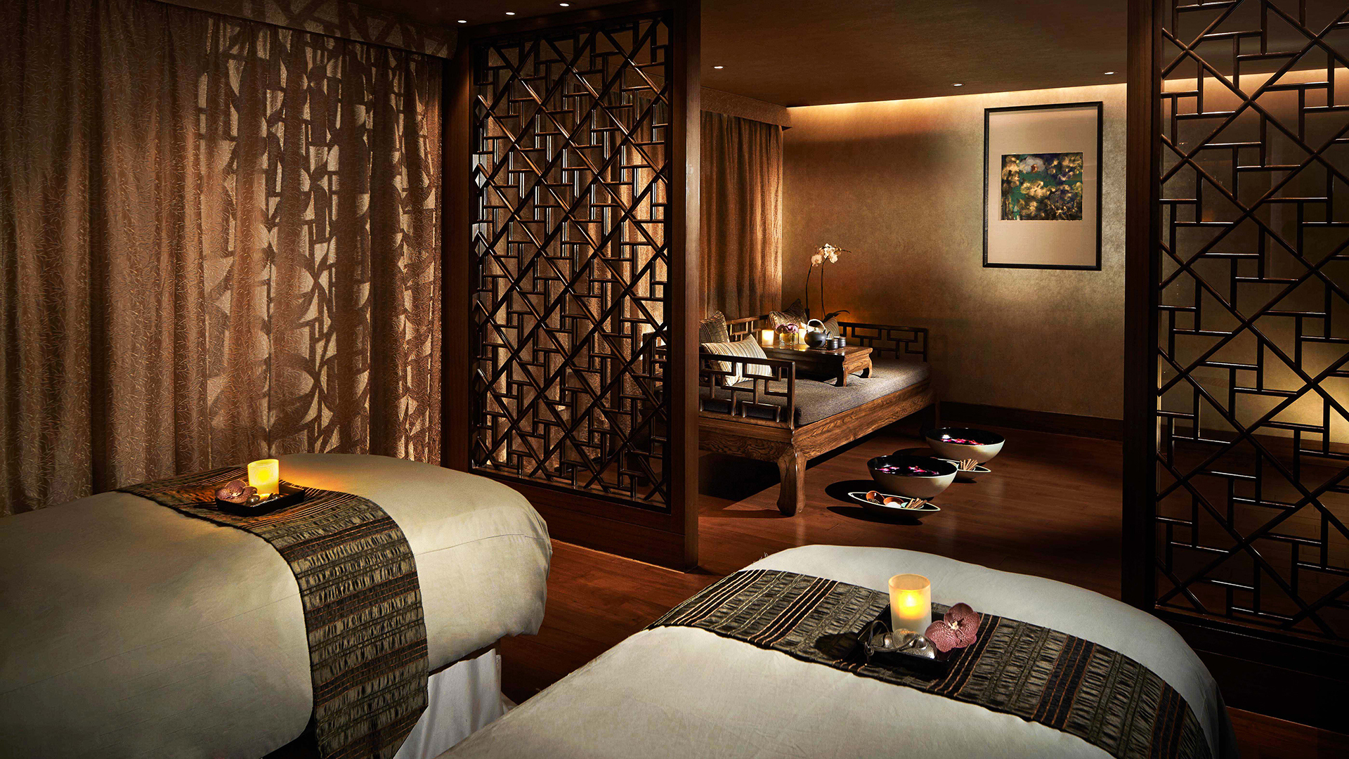 Asia, Hong Kong, Mandarin Oriental Hong Kong, Spa Couples Suite