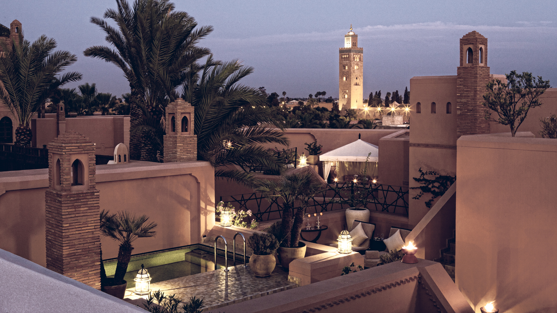 Europe & North Africa, Morocco, Royal Mansour Marrakech, Riad Prestige Terrace