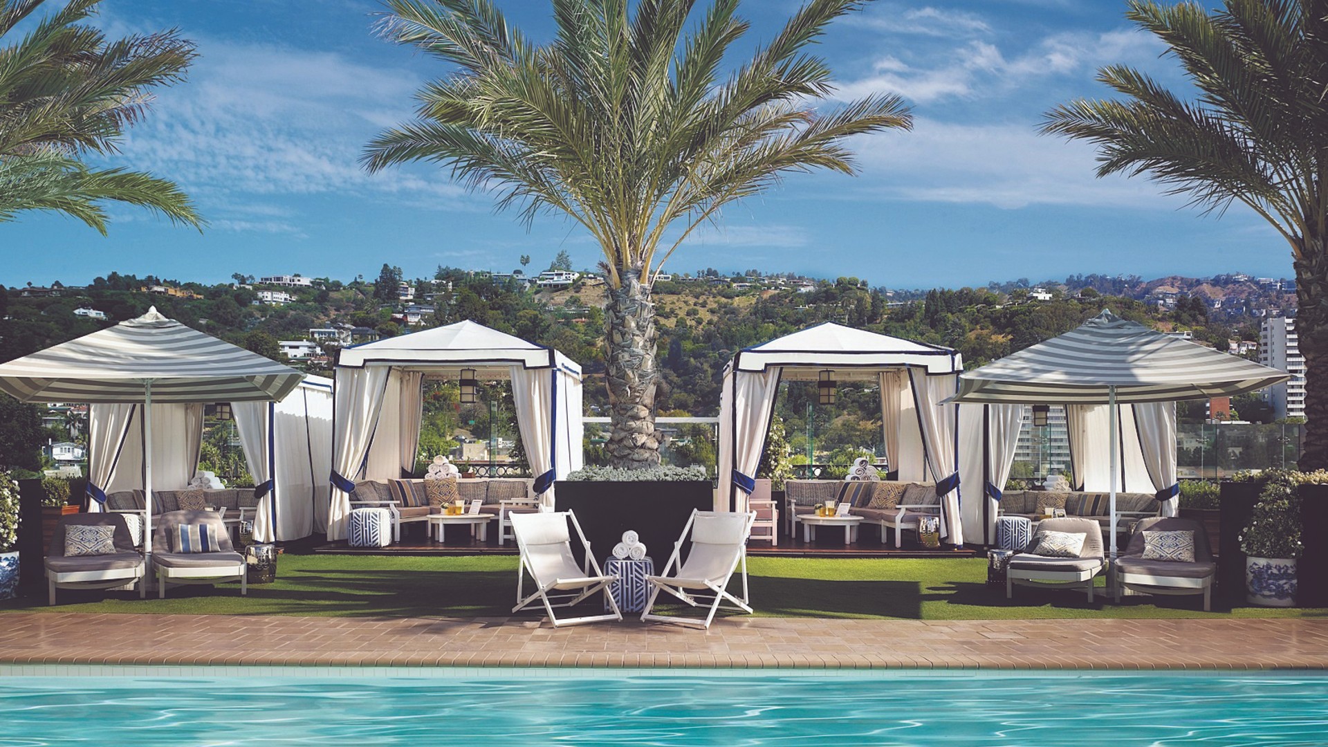 North America & Canada, Hawaii, The London West Hollywood, poolside