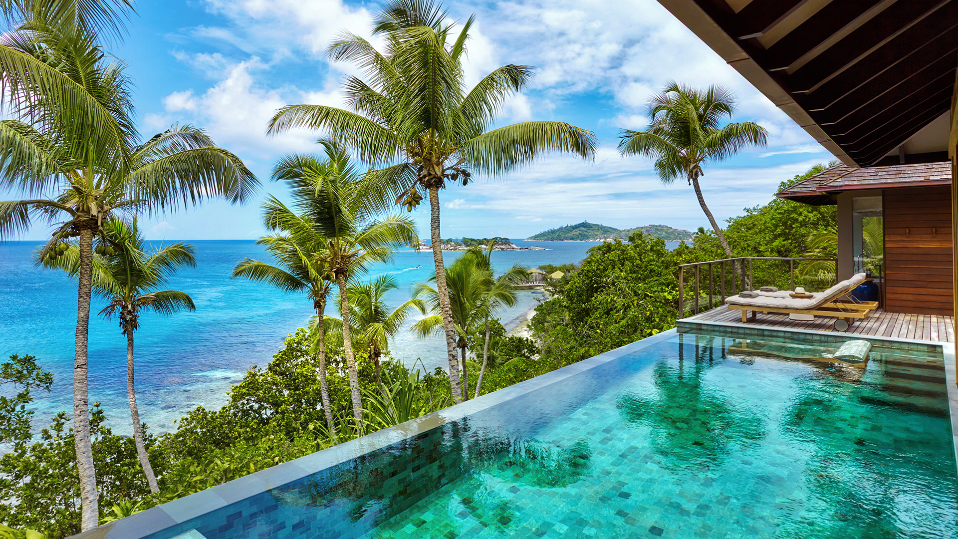 Indian Ocean, Seychelles, Six Senses Zil Pasyon, Two Bed Villa Pool