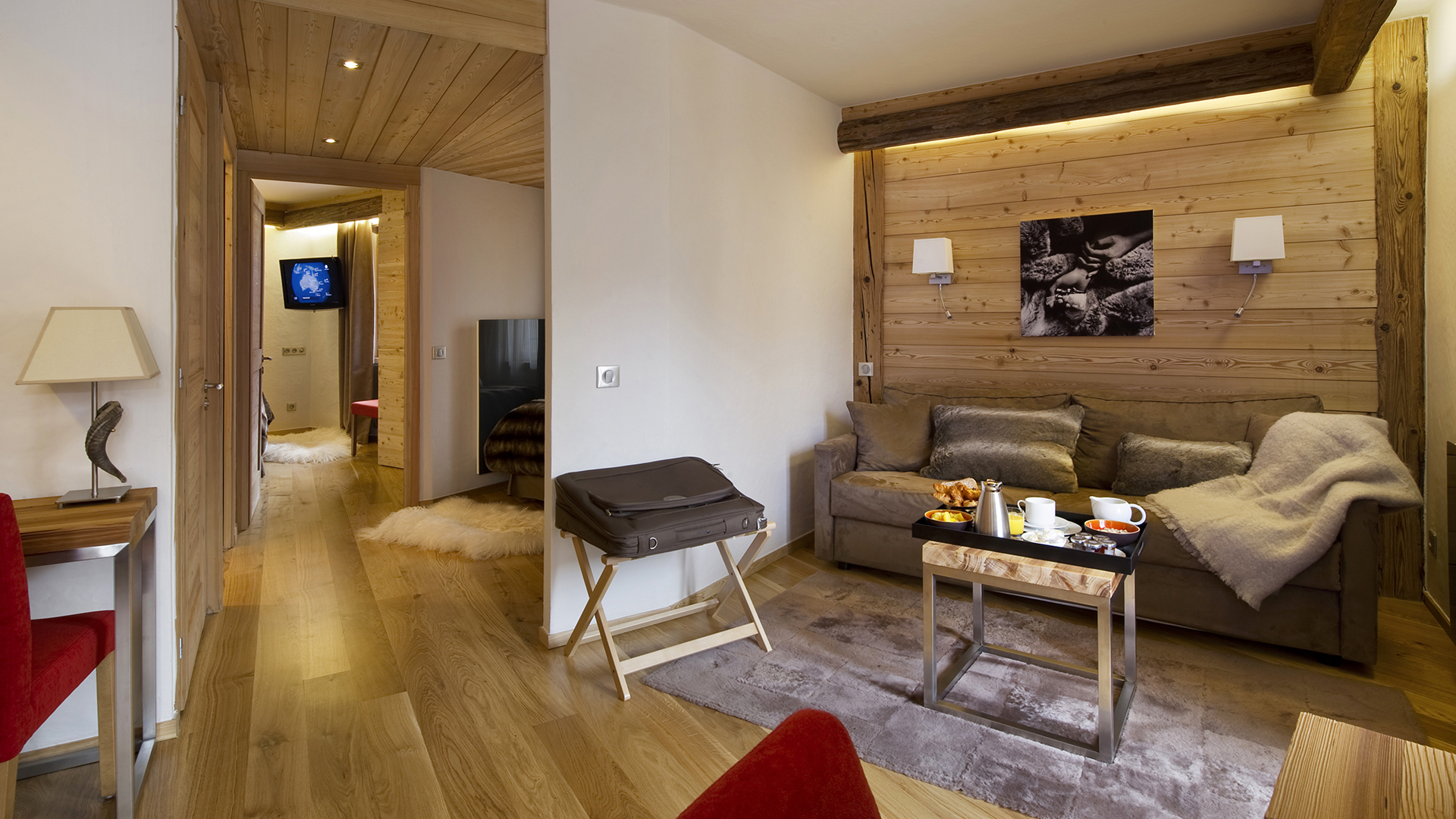 Au Coeur Du Village Suite Chalet, France, family suite