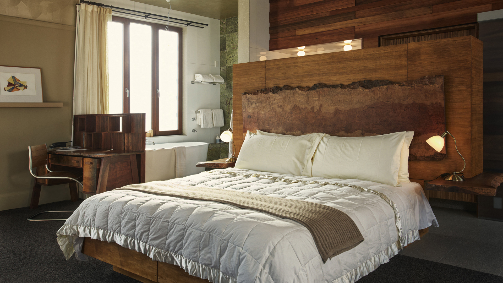  Worldwide, New Zealand, Hapuku Lodge and Tree Houses, Hapuku bedroom